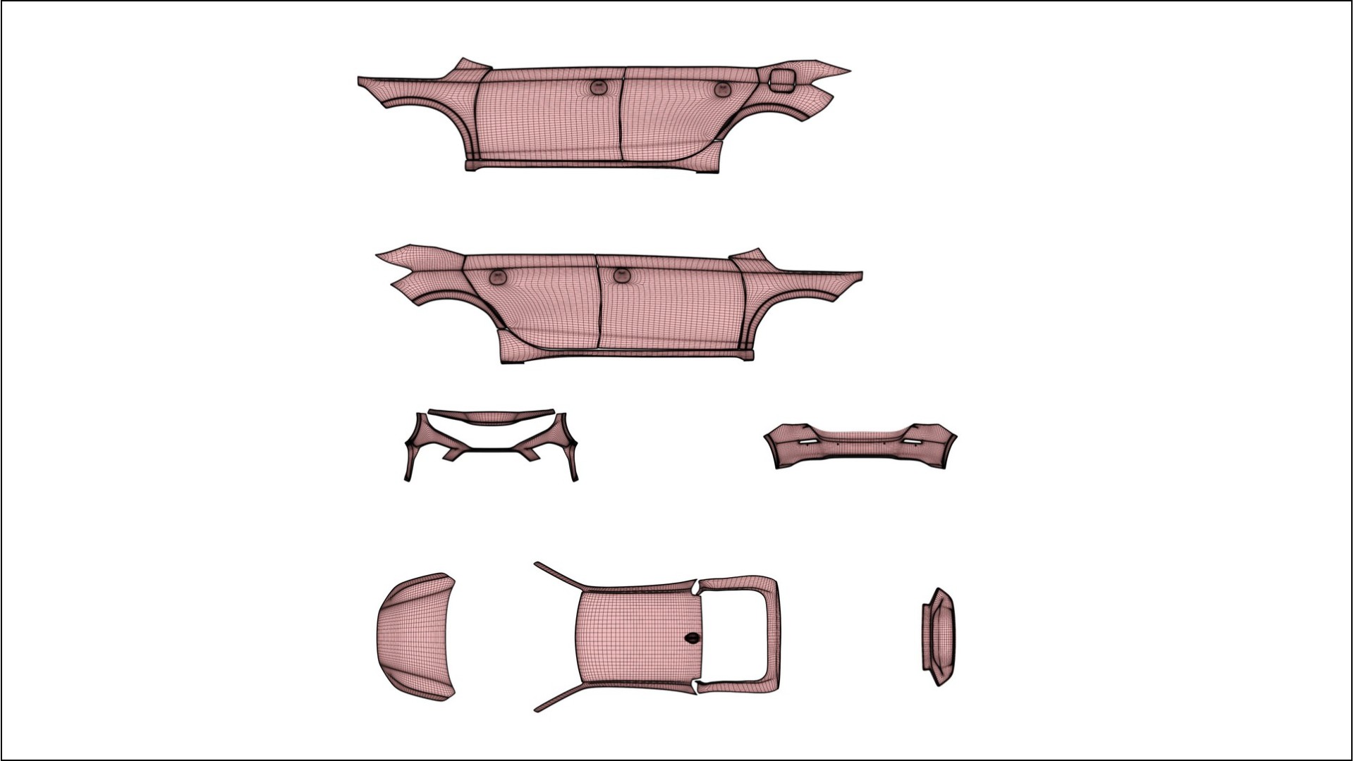 Honda Honda Civic hatchback COBRA 11 Designed Wrap PPF Kit – Printable Polyurethane Film 2