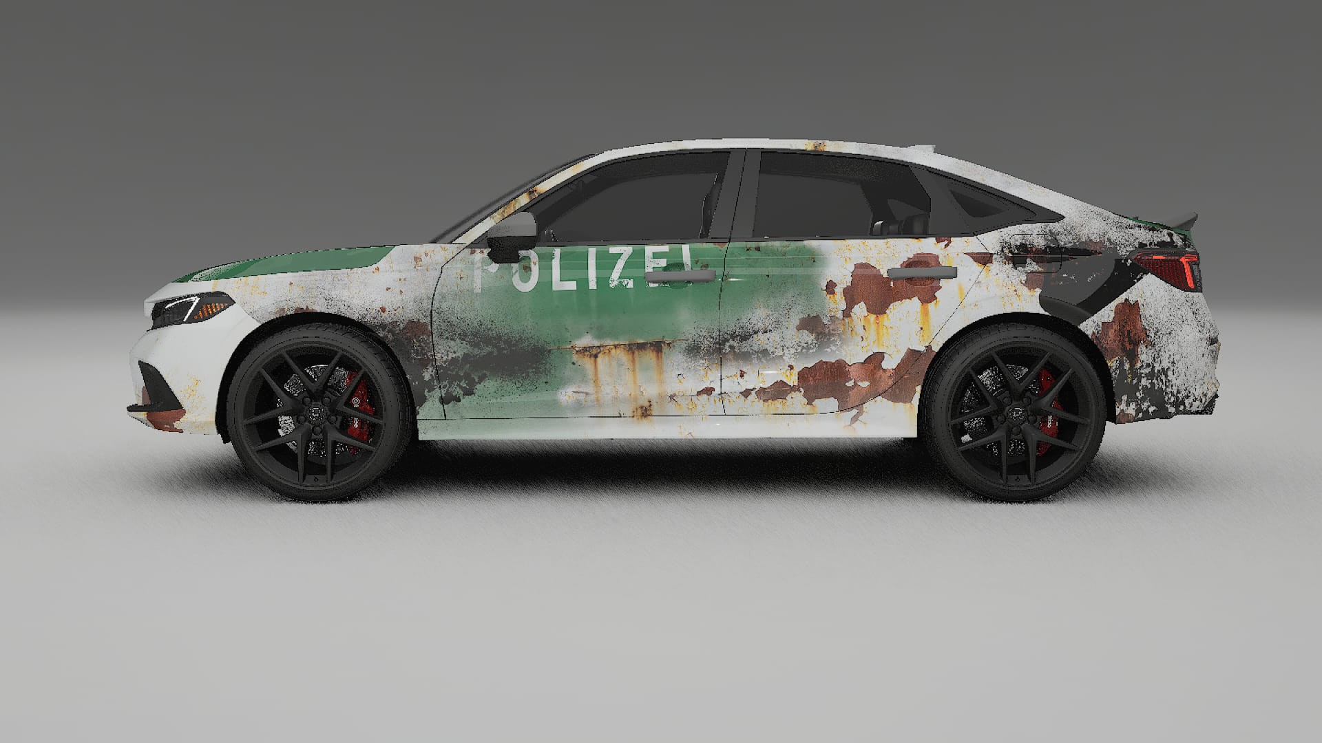 Honda Civic Si COBRA 11 – Design-Wrap PPF-Kit aus bedruckbarer Polyurethanfolie