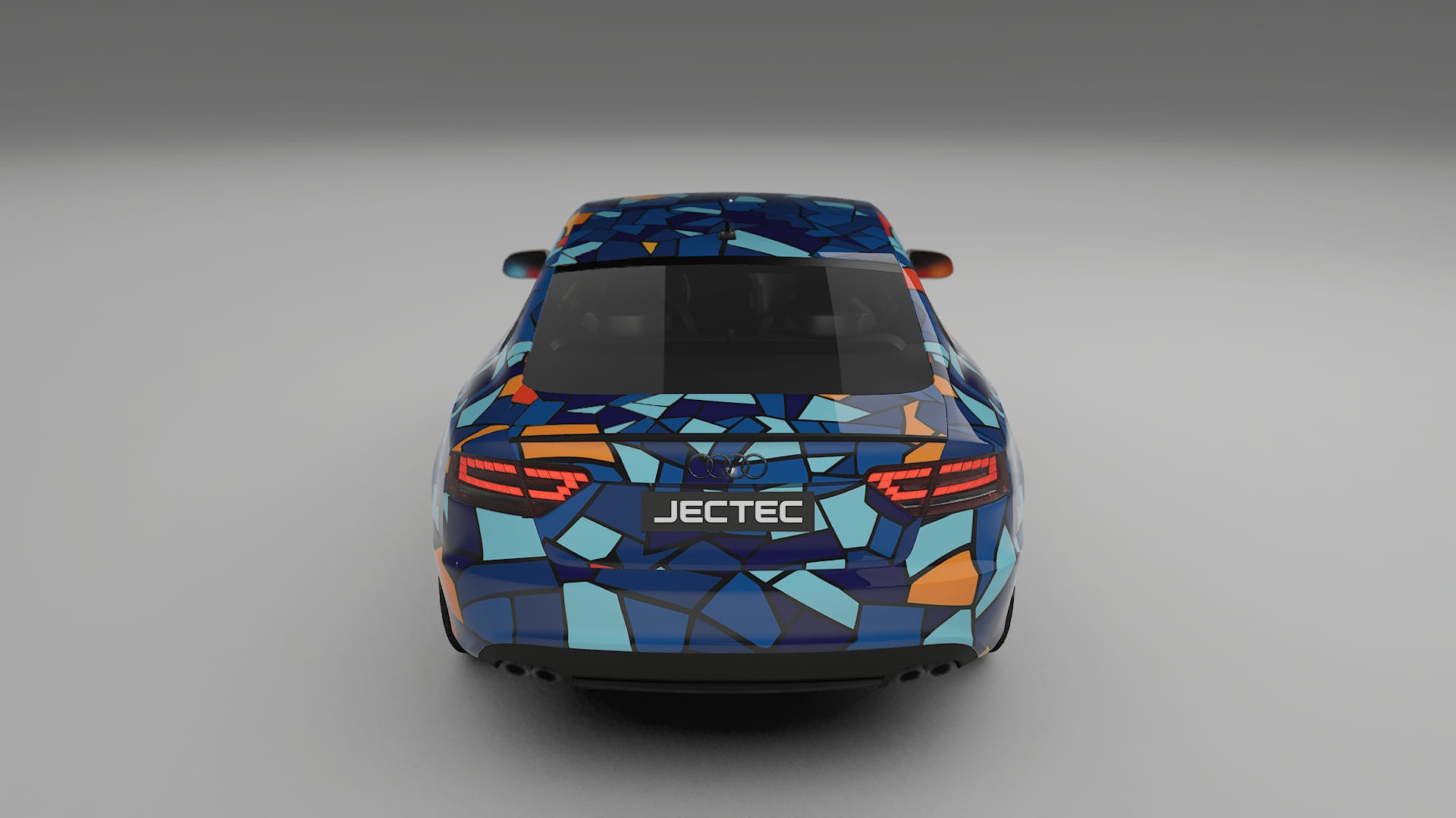 Audi A5 8T Sportback prefacelift pre-LCI BARCELONA Designed Wrap PPF Kit – Printable Polyurethane Film