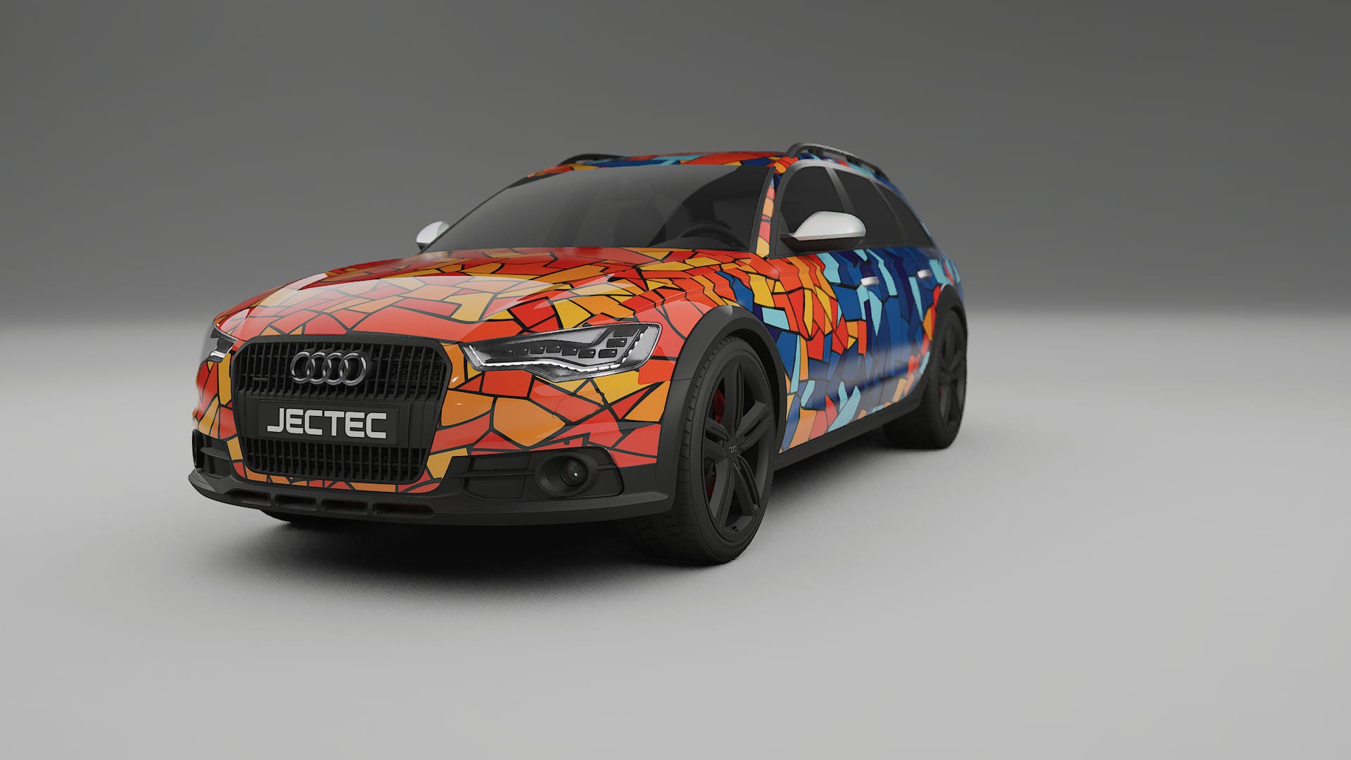Audi A6 Allroad C7 prefacelift pre-LCI BARCELONA Designed Wrap PPF Kit – Printable Polyurethane Film