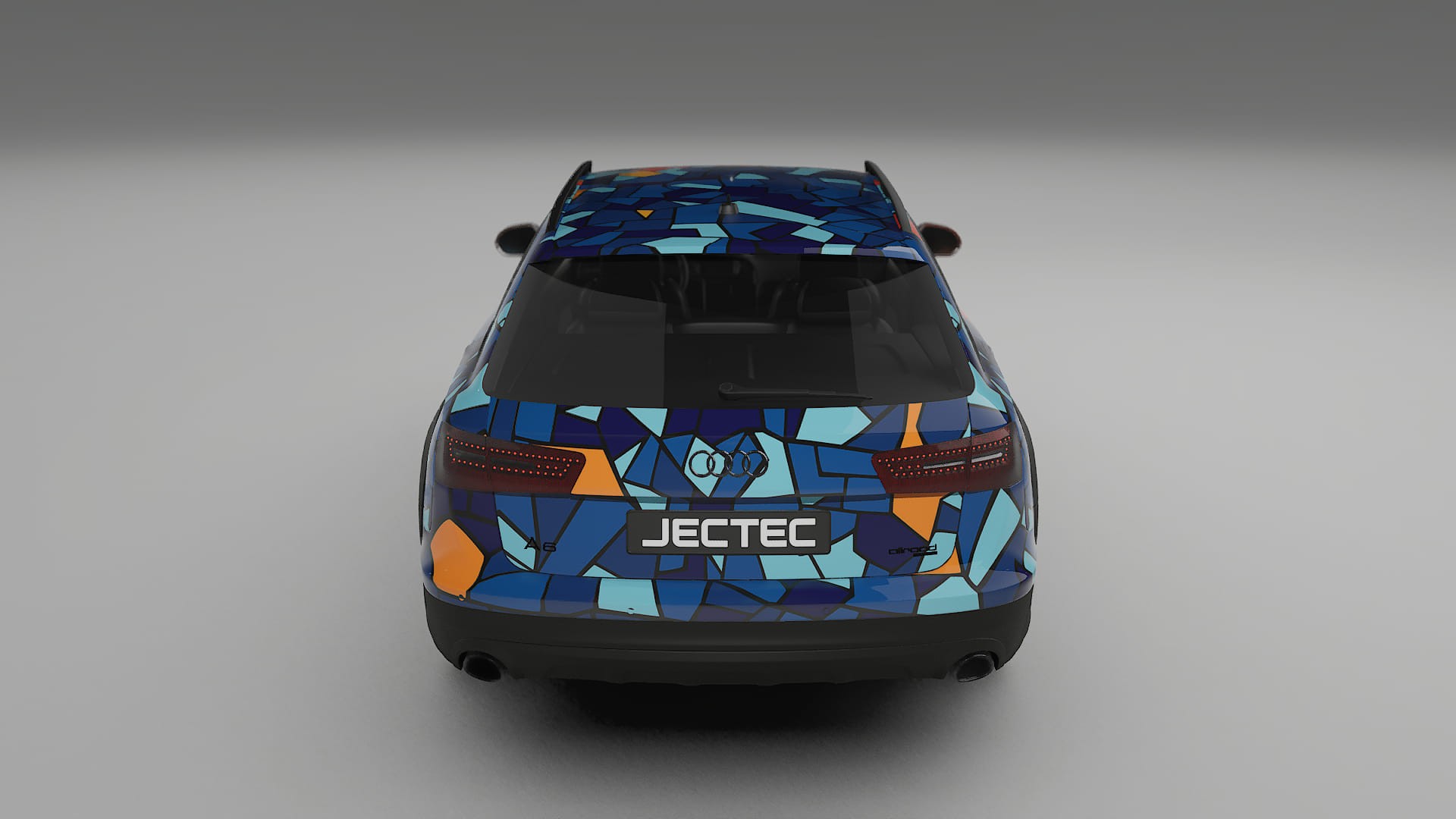 Audi A6 Allroad C7 prefacelift pre-LCI BARCELONA – Design-Wrap PPF-Kit aus bedruckbarer Polyurethanfolie