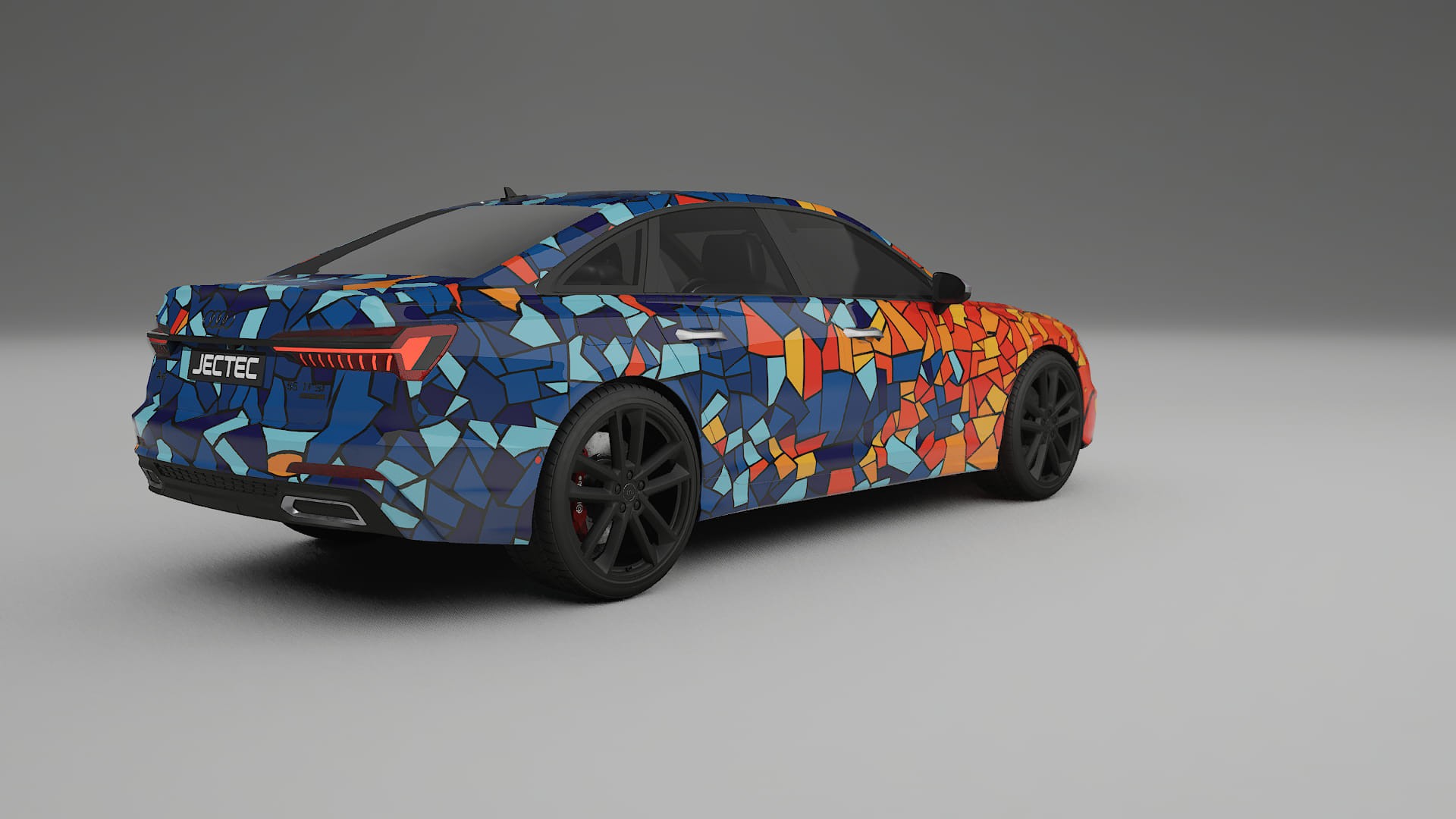 Audi A6 S-Line C8 BARCELONA Designed Wrap PPF Kit – Printable Polyurethane Film