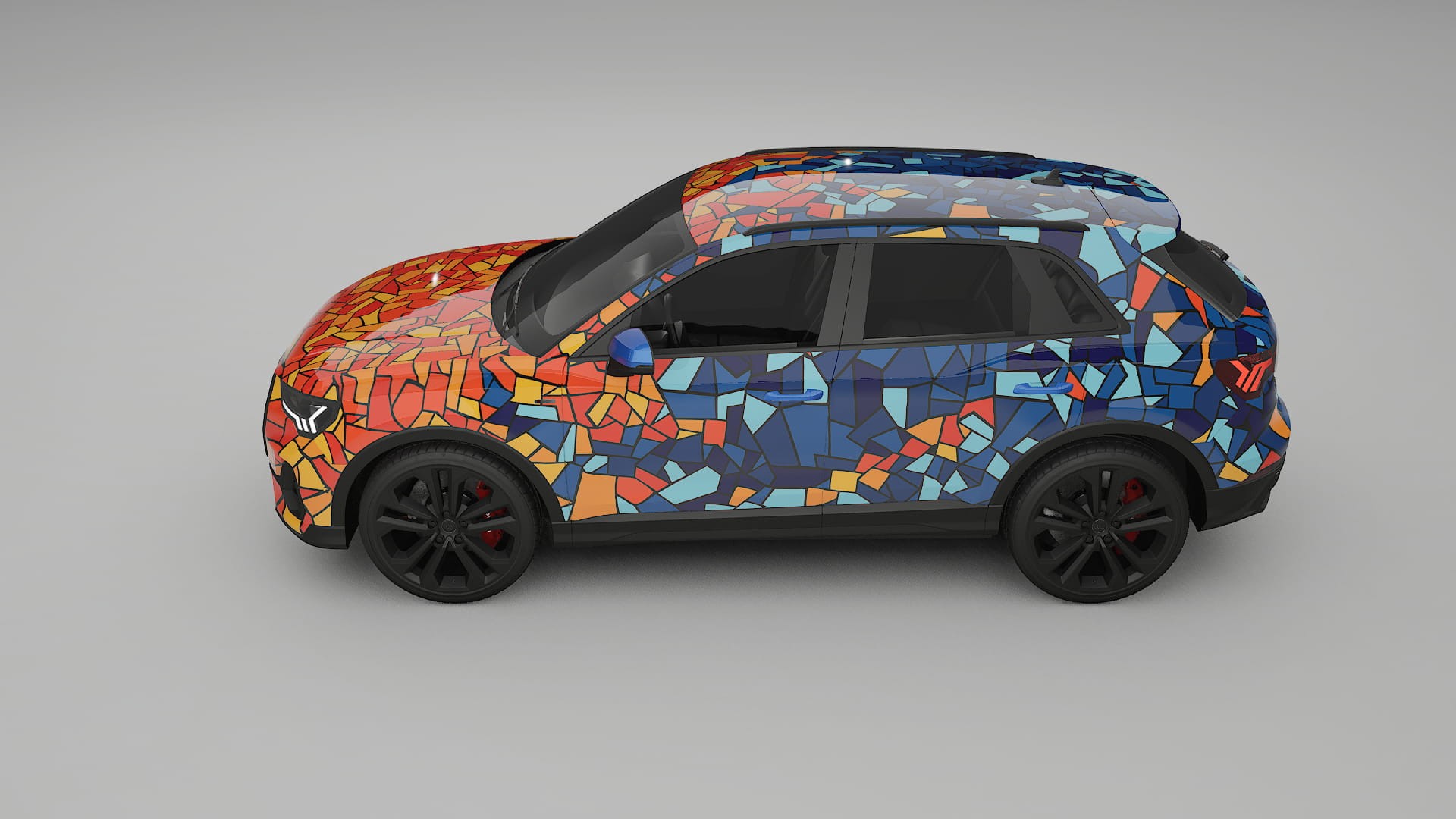 Audi Q3 S-Line F3 BARCELONA Designed Wrap PPF Kit – Printable Polyurethane Film