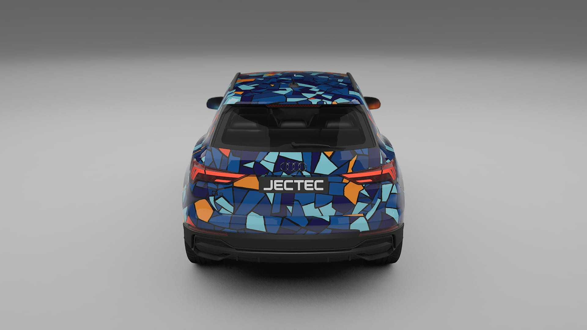 Audi Q3 S-Line F3 BARCELONA Designed Wrap PPF Kit – Printable Polyurethane Film