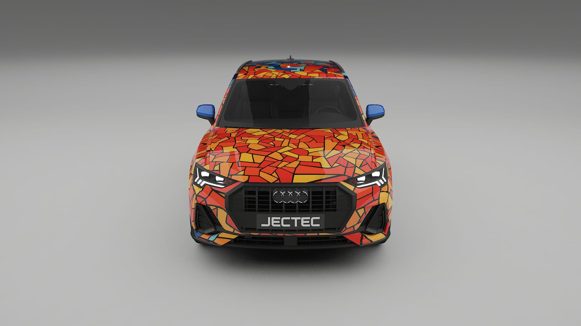 Audi Q3 S-Line F3 BARCELONA Designed Wrap PPF Kit – Printable Polyurethane Film