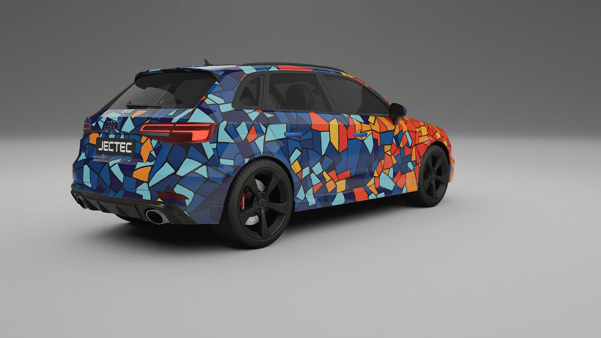 Audi RS3 Sportback 8V facelift LCI BARCELONA Designed Wrap PPF Kit – Printable Polyurethane Film