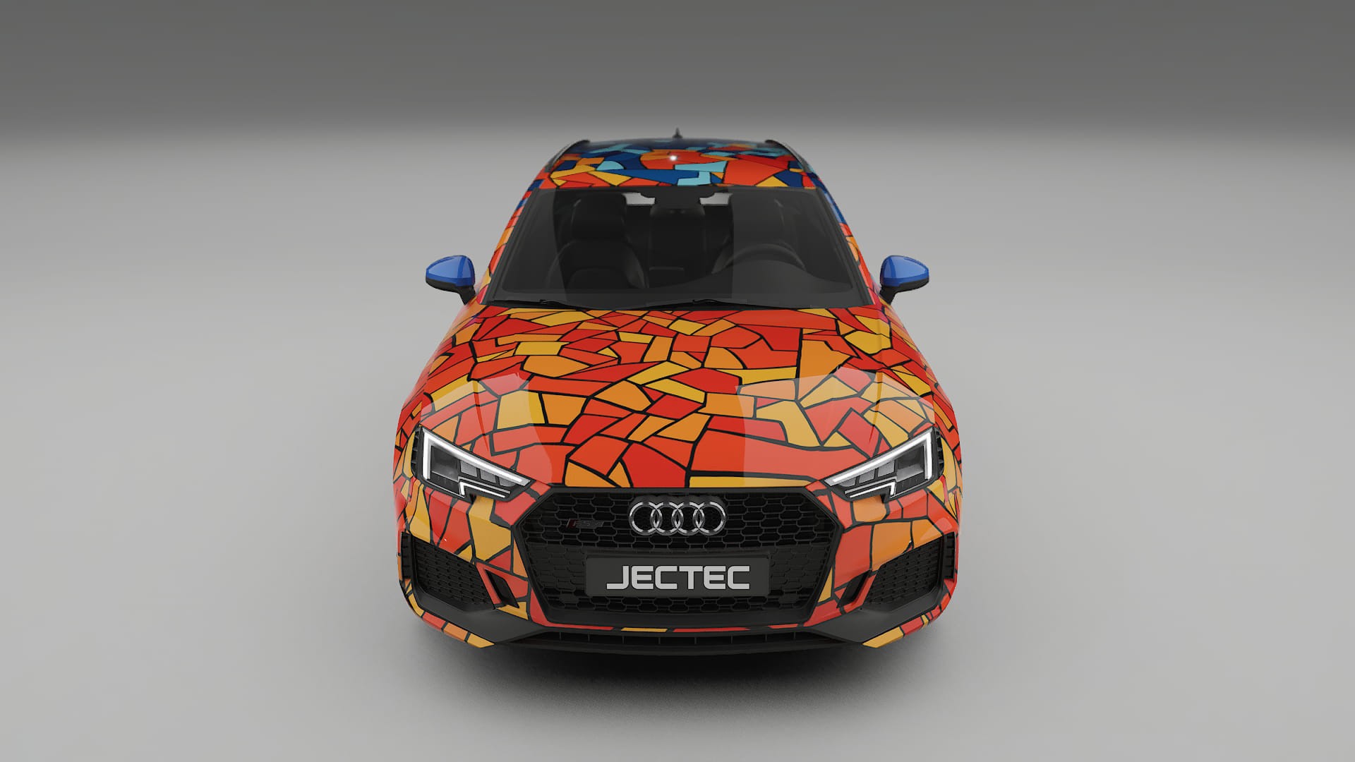 Audi RS4 Avant B9 prefacelift pre-LCI BARCELONA – Design-Wrap PPF-Kit aus bedruckbarer Polyurethanfolie