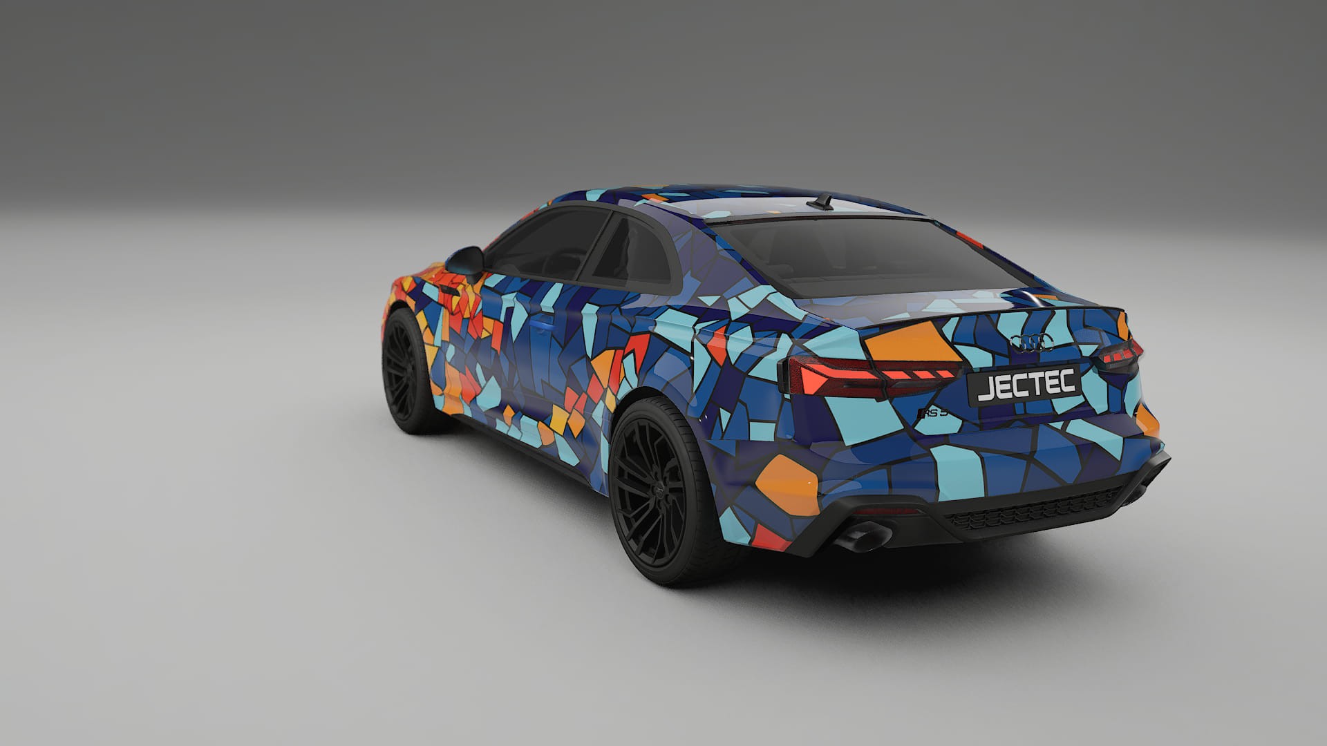 Audi RS5 Coupe B9 facelift pre-LCI BARCELONA Designed Wrap PPF Kit – Printable Polyurethane Film