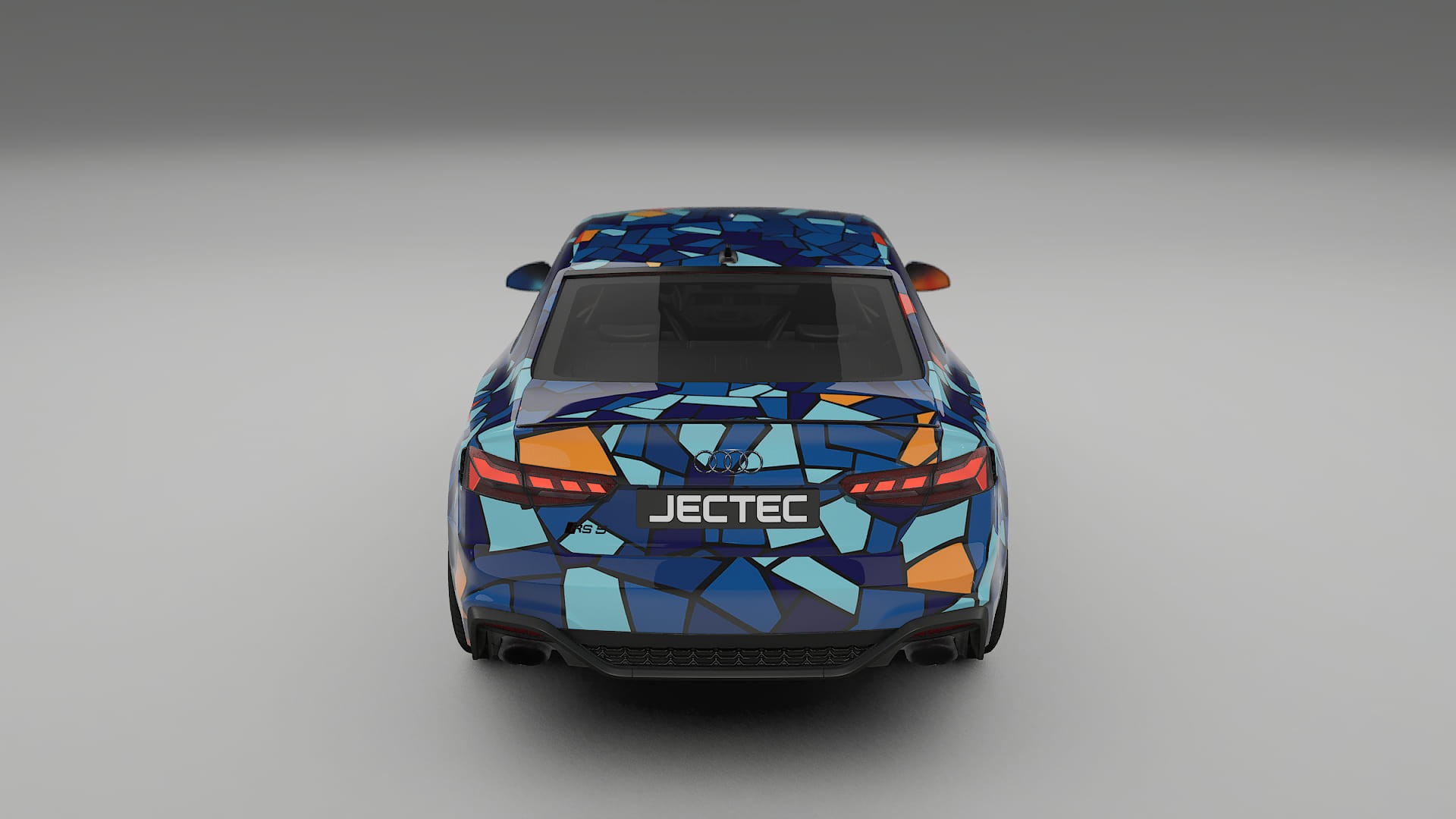 Audi RS5 Coupe B9 facelift pre-LCI BARCELONA Designed Wrap PPF Kit – Printable Polyurethane Film