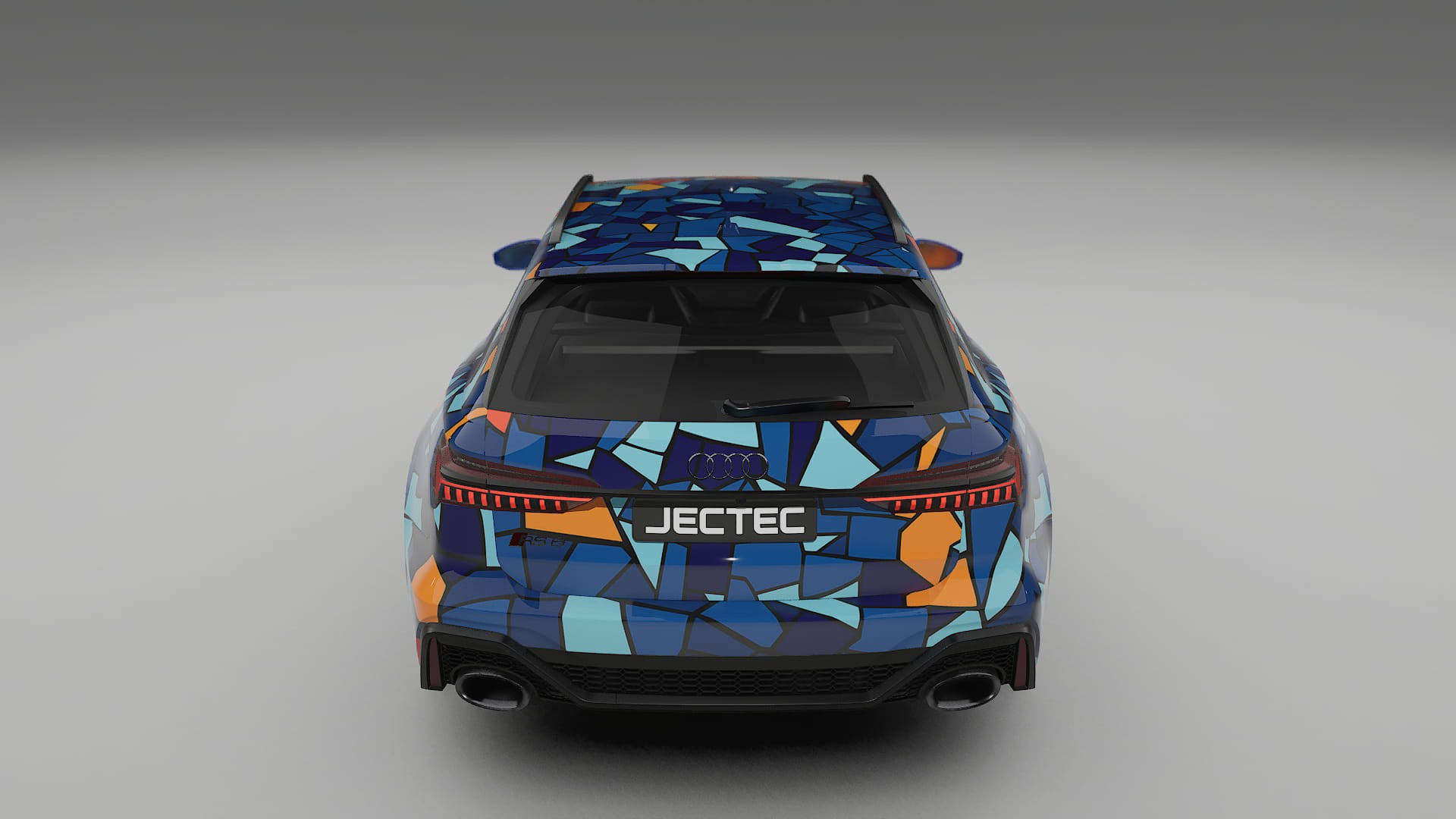 Audi RS6 Avant C8 facelift LCI BARCELONA Designed Wrap PPF Kit – Printable Polyurethane Film