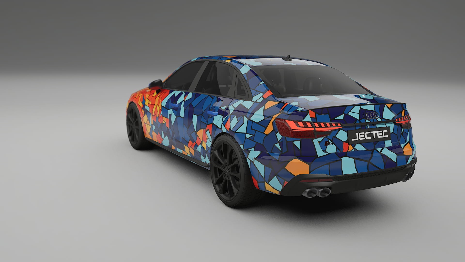 Audi S4 Sedan B9 facelift LCI BARCELONA Designed Wrap PPF Kit – Printable Polyurethane Film