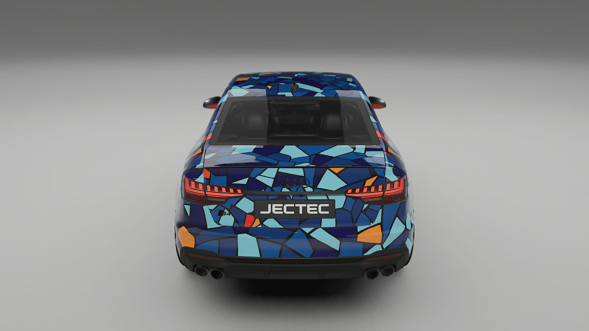 Audi S4 Sedan B9 facelift LCI BARCELONA Designed Wrap PPF Kit – Printable Polyurethane Film