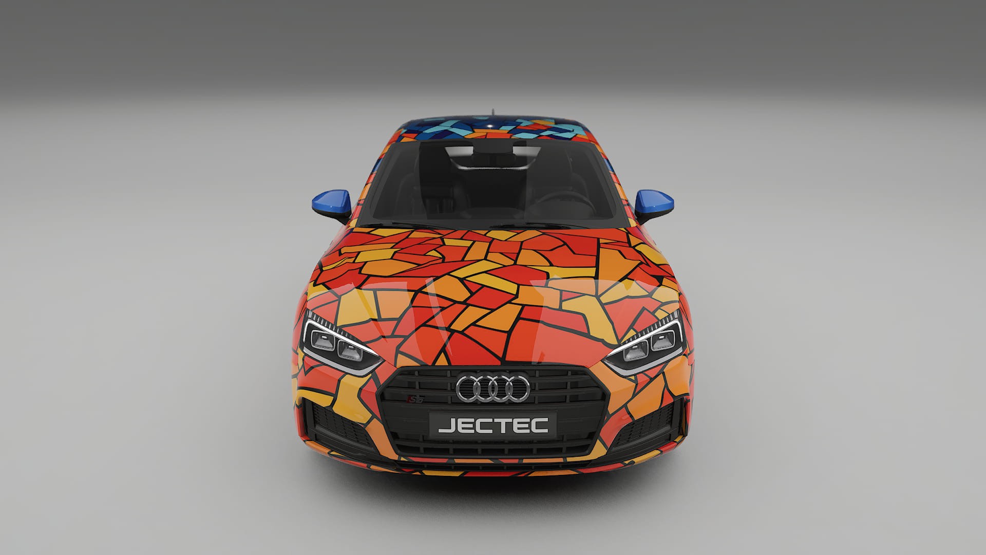 Audi S5 B9 prefacelift pre-LCI BARCELONA – Design-Wrap PPF-Kit aus bedruckbarer Polyurethanfolie