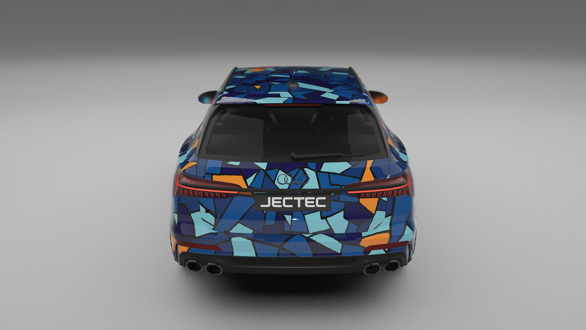 Audi S6 Avant prefacelift pre-LCI C8 BARCELONA Designed Wrap PPF Kit – Printable Polyurethane Film