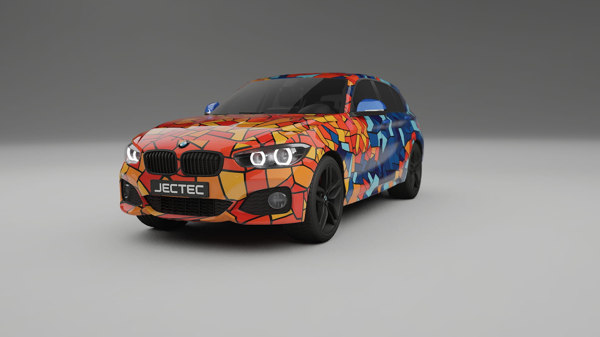 BMW 1 F20 facelift LCI BARCELONA Designed Wrap PPF Kit – Printable Polyurethane Film
