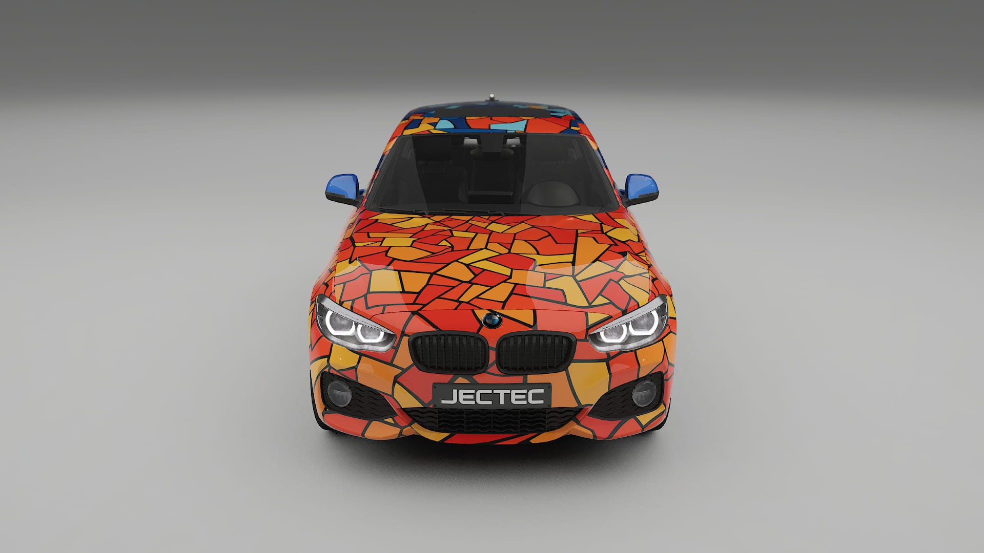 BMW 1 F20 facelift LCI BARCELONA – Design-Wrap PPF-Kit aus bedruckbarer Polyurethanfolie