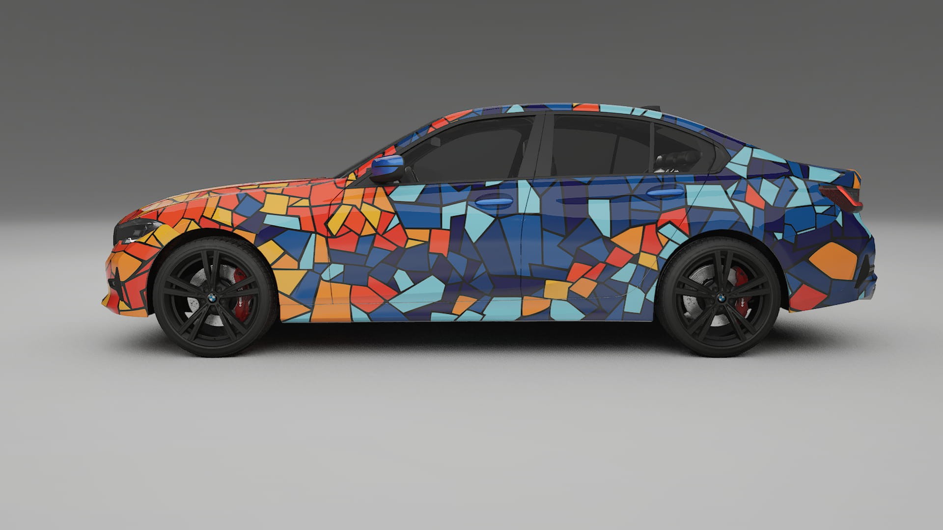 BMW 3 G20 prefacelift pre-LCI BARCELONA – Design-Wrap PPF-Kit aus bedruckbarer Polyurethanfolie
