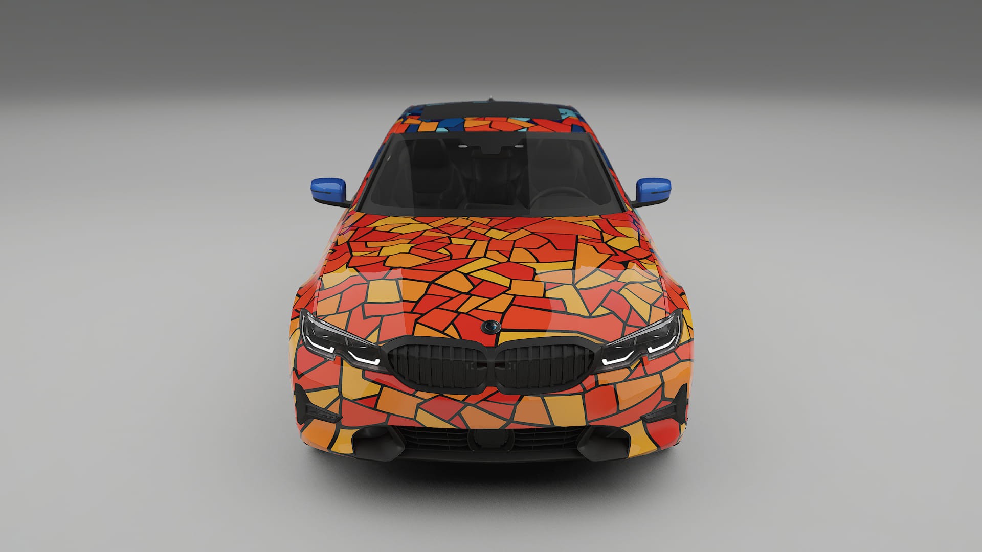 BMW 3 G20 prefacelift pre-LCI BARCELONA – Design-Wrap PPF-Kit aus bedruckbarer Polyurethanfolie