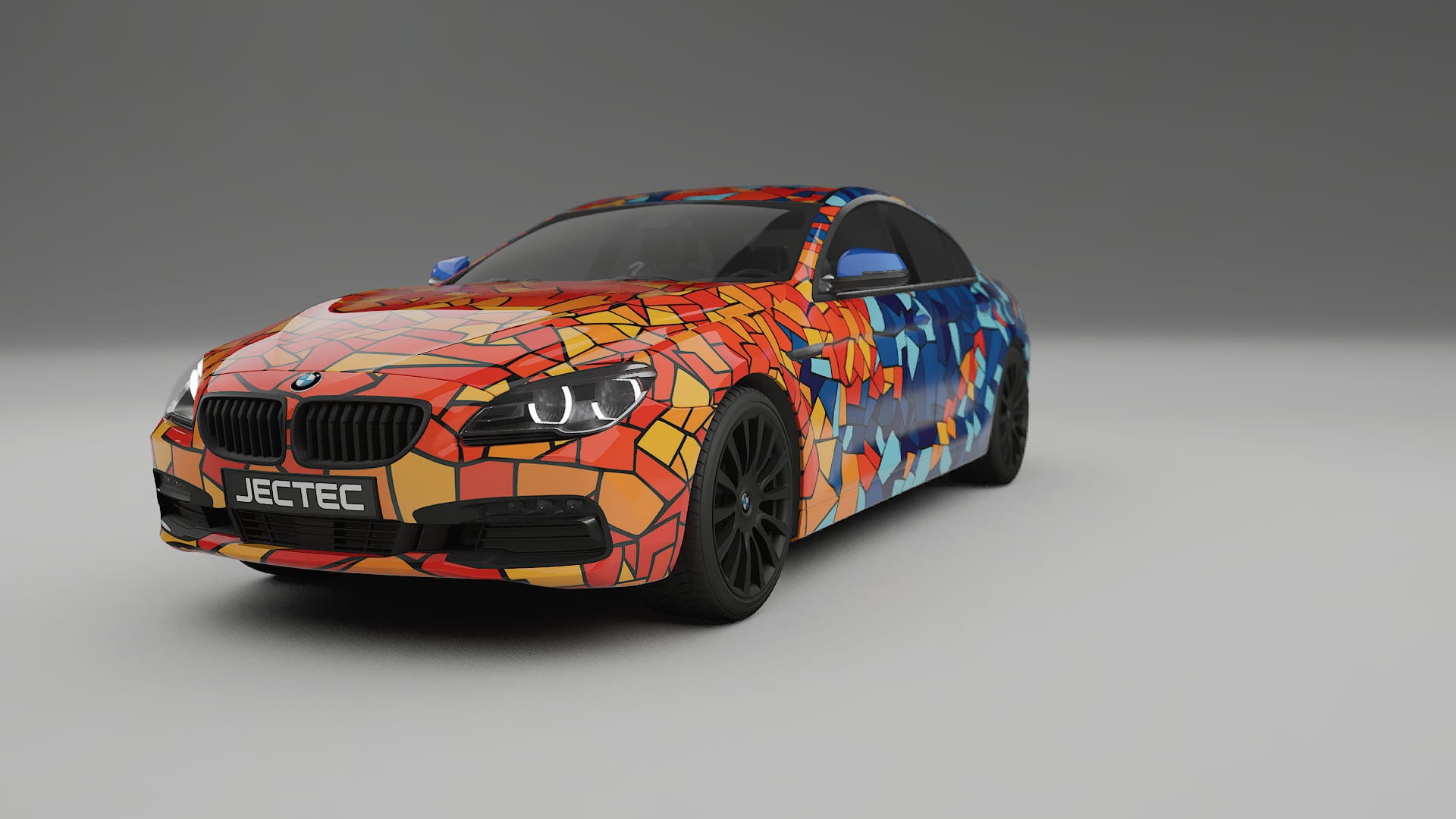 BMW 6 F06 BARCELONA – Design-Wrap PPF-Kit aus bedruckbarer Polyurethanfolie