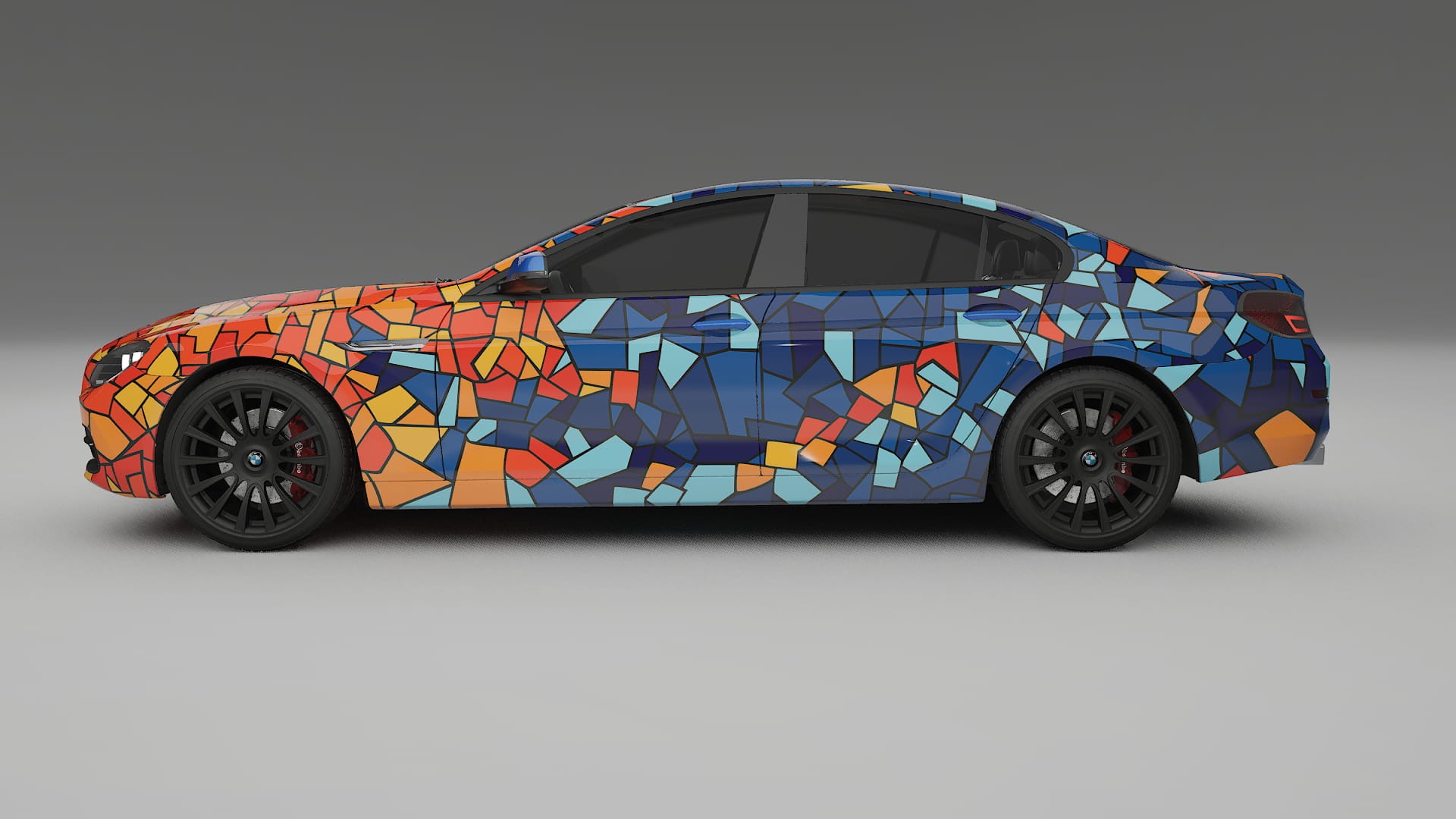 BMW 6 F06 BARCELONA Designed Wrap PPF Kit – Printable Polyurethane Film