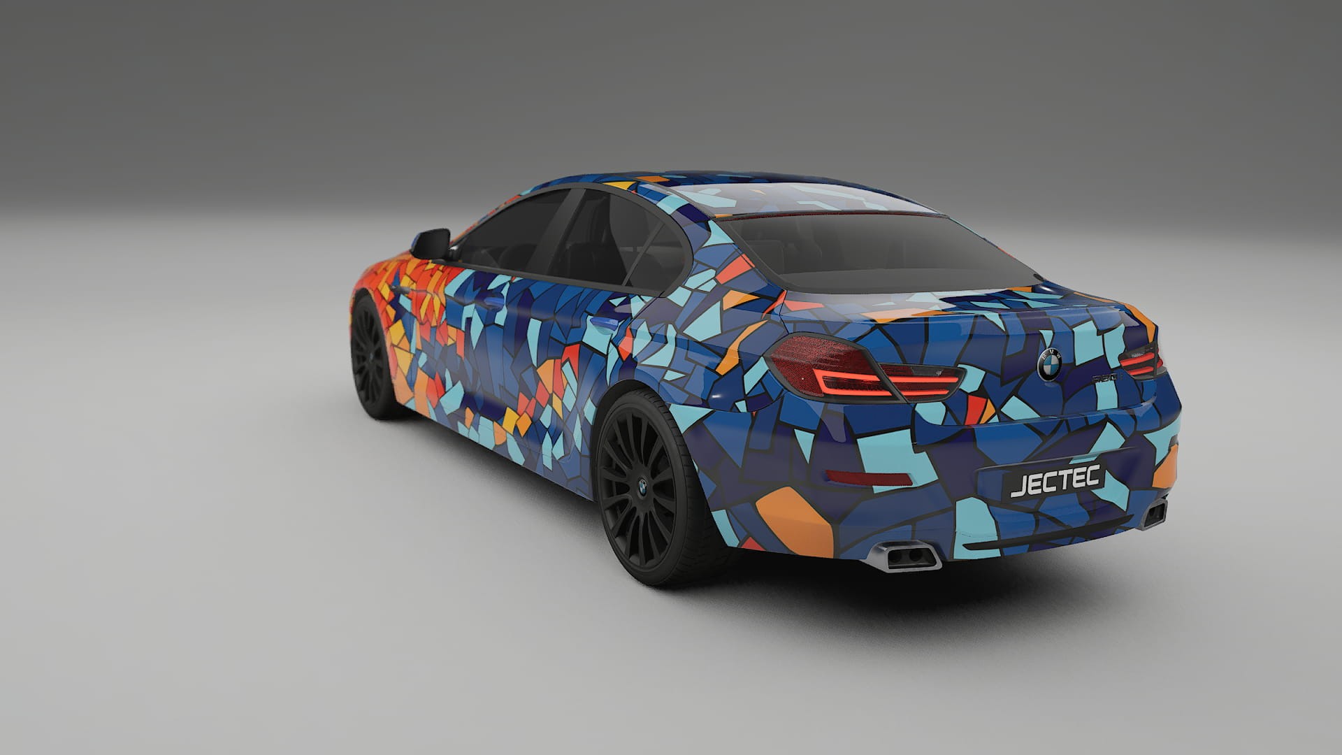 BMW 6 F06 BARCELONA Designed Wrap PPF Kit – Printable Polyurethane Film
