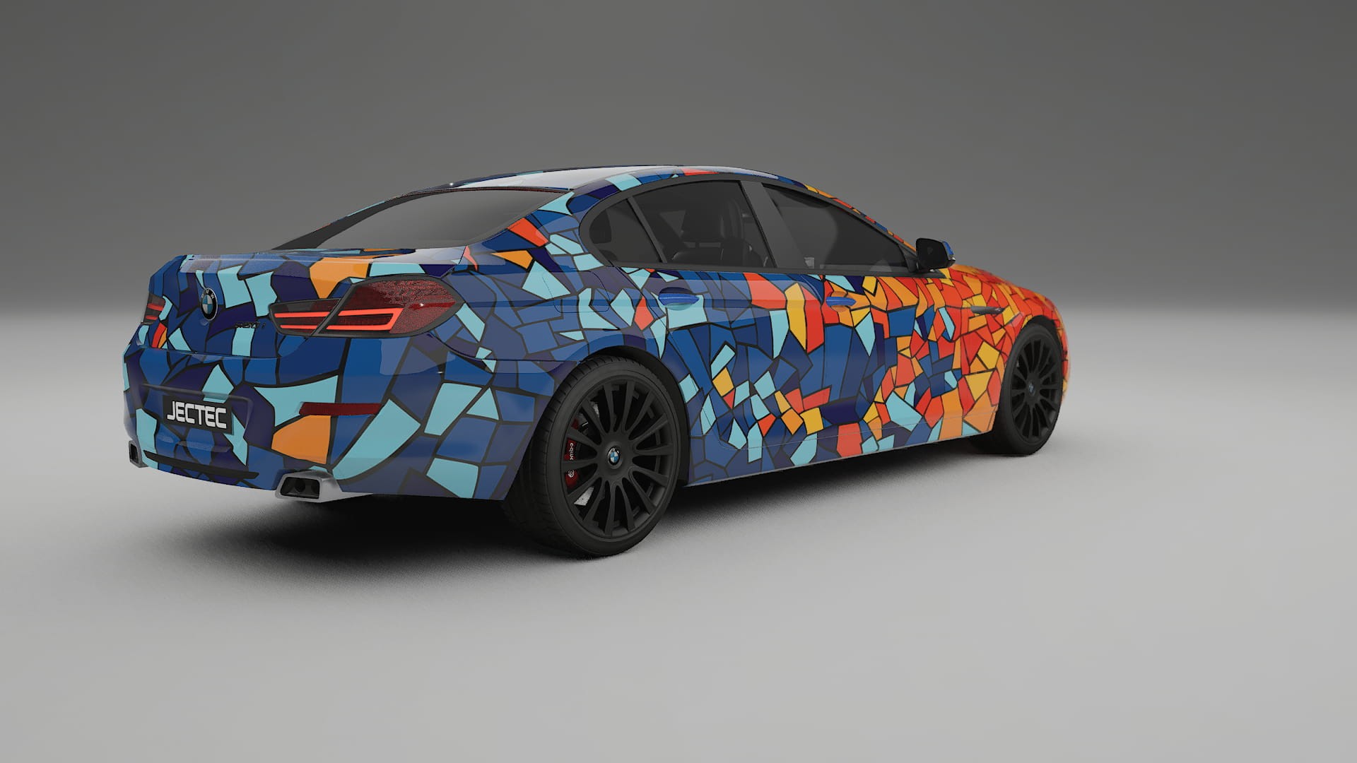 BMW 6 F06 BARCELONA – Design-Wrap PPF-Kit aus bedruckbarer Polyurethanfolie