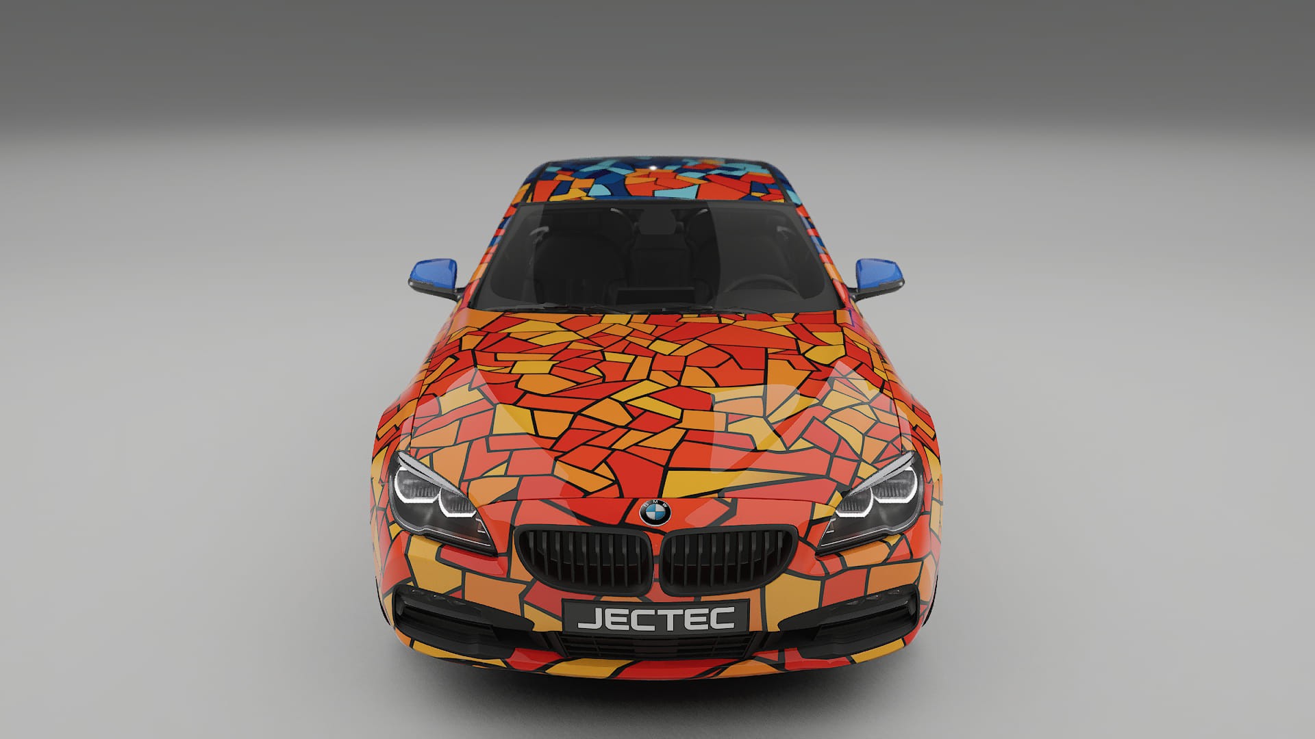BMW 6 F06 BARCELONA – Design-Wrap PPF-Kit aus bedruckbarer Polyurethanfolie