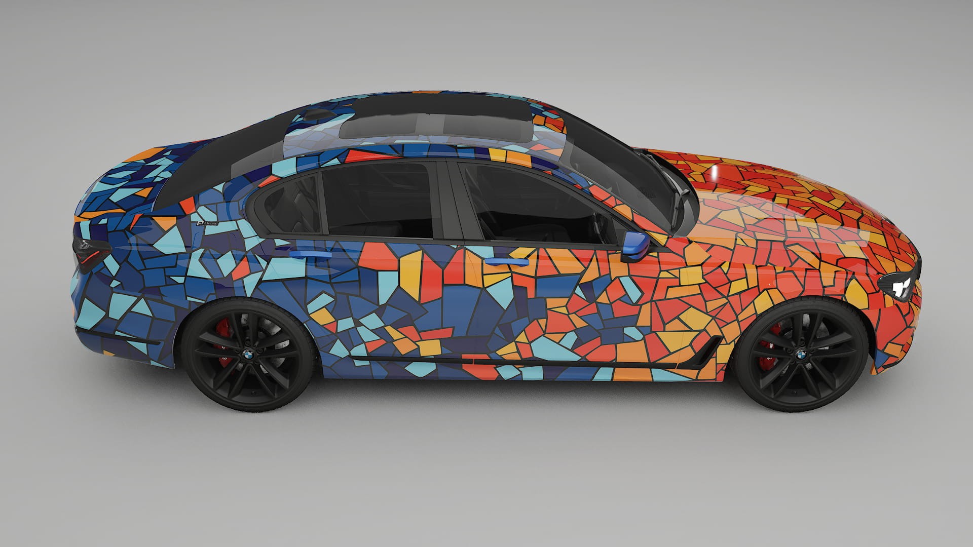 BMW 7 G11 G12 facelift LCI BARCELONA Designed Wrap PPF Kit – Printable Polyurethane Film