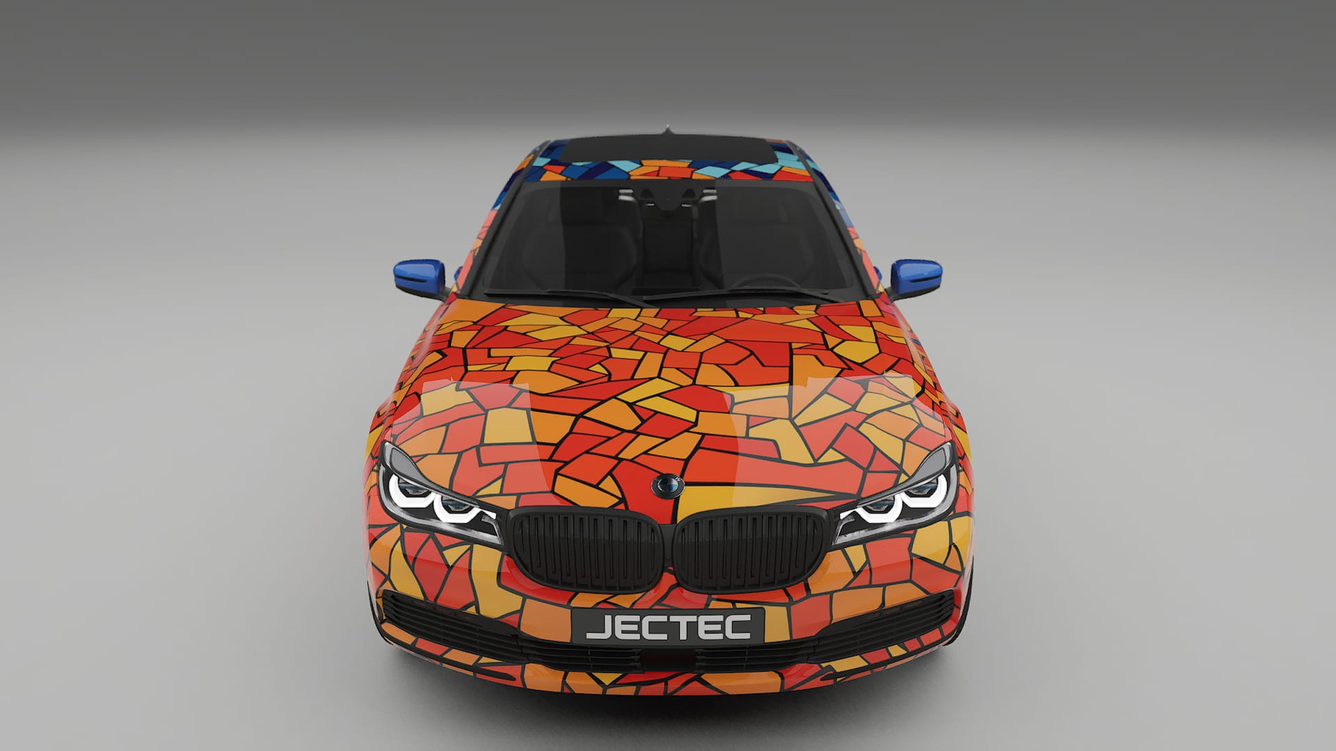 BMW 7 G11 G12 facelift LCI BARCELONA Designed Wrap PPF Kit – Printable Polyurethane Film