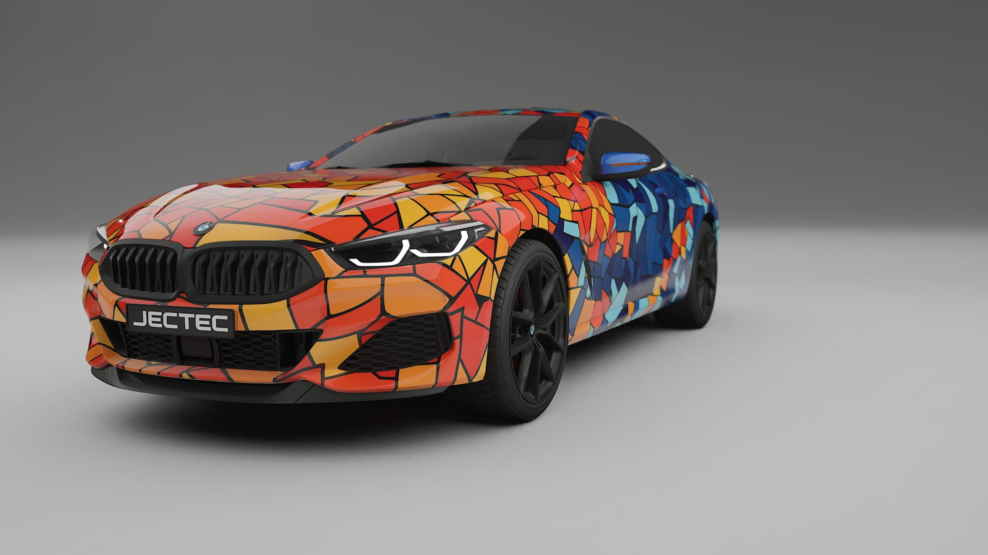 BMW 850 G15 BARCELONA Designed Wrap PPF Kit – Printable Polyurethane Film