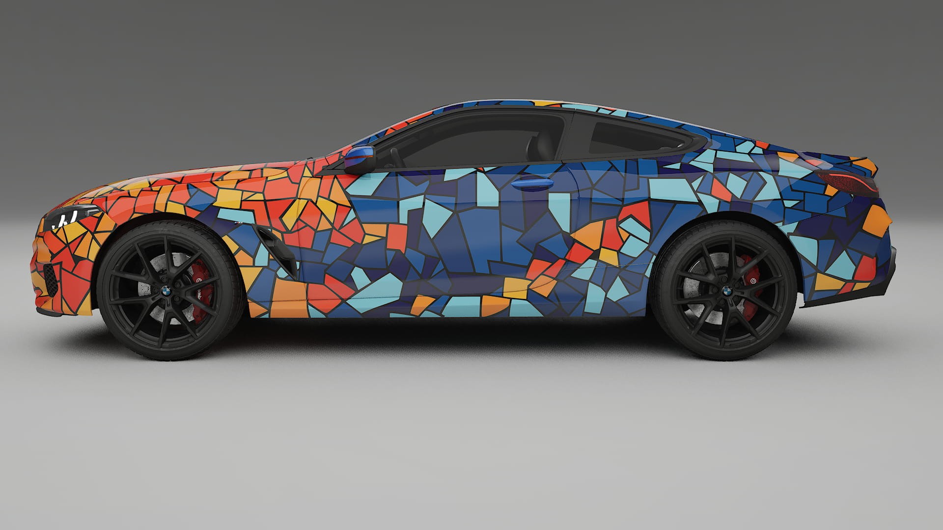 BMW 850 G15 BARCELONA – Design-Wrap PPF-Kit aus bedruckbarer Polyurethanfolie