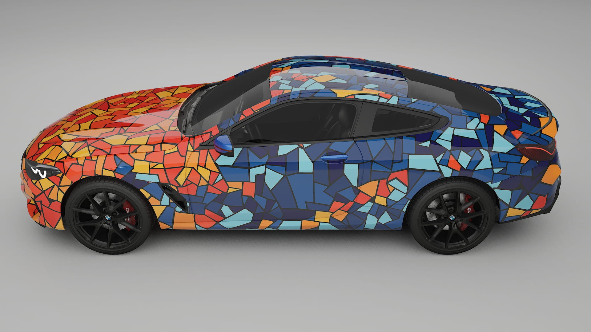 BMW 850 G15 BARCELONA Designed Wrap PPF Kit – Printable Polyurethane Film