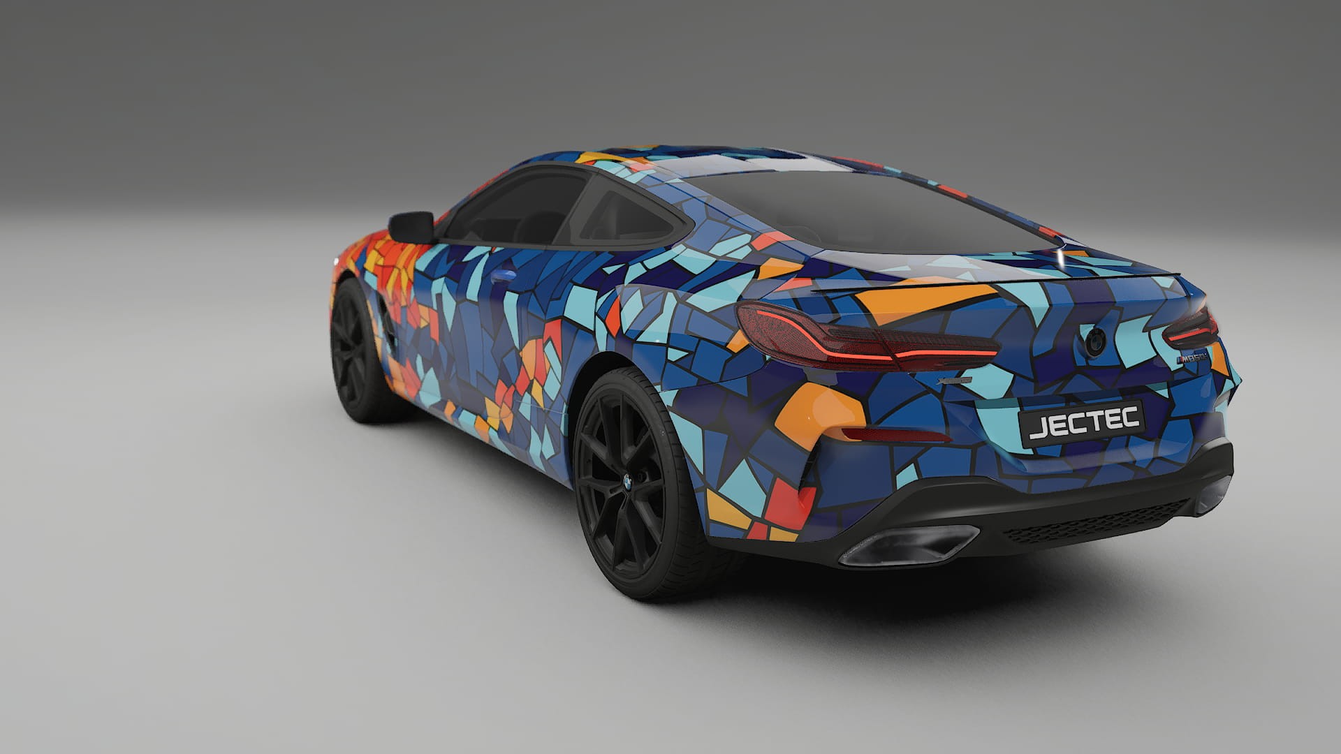 BMW 850 G15 BARCELONA – Design-Wrap PPF-Kit aus bedruckbarer Polyurethanfolie