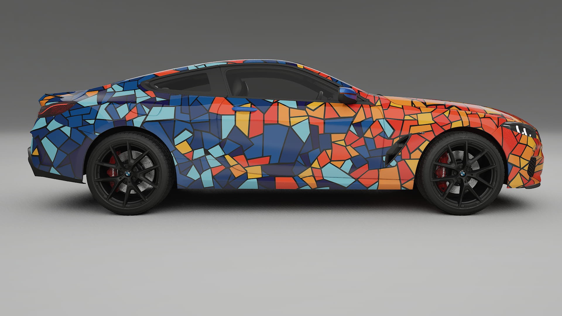 BMW 850 G15 BARCELONA Designed Wrap PPF Kit – Printable Polyurethane Film