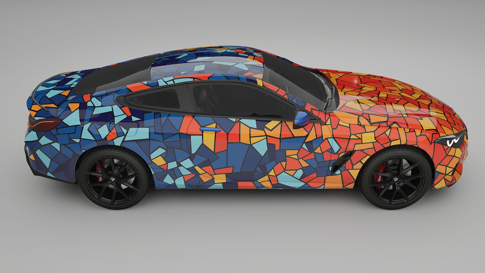 BMW 850 G15 BARCELONA – Design-Wrap PPF-Kit aus bedruckbarer Polyurethanfolie