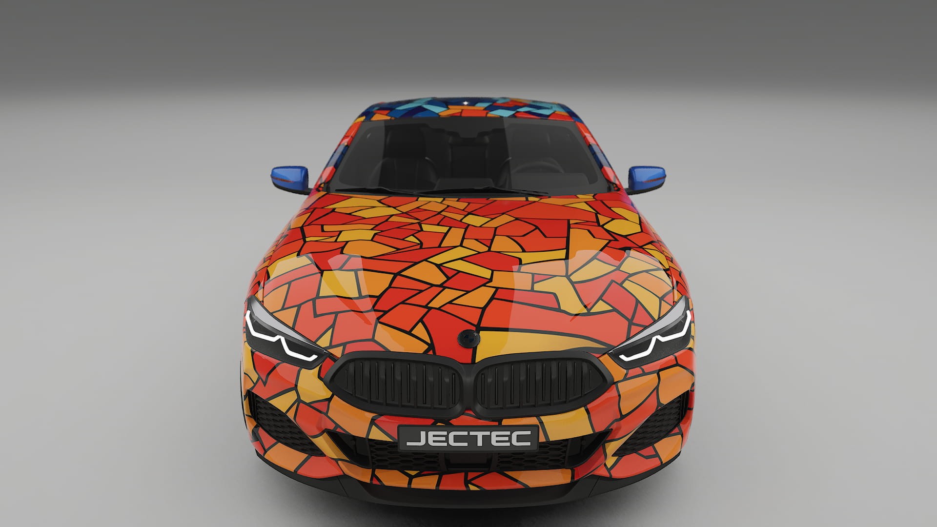 BMW 850 G15 BARCELONA – Design-Wrap PPF-Kit aus bedruckbarer Polyurethanfolie