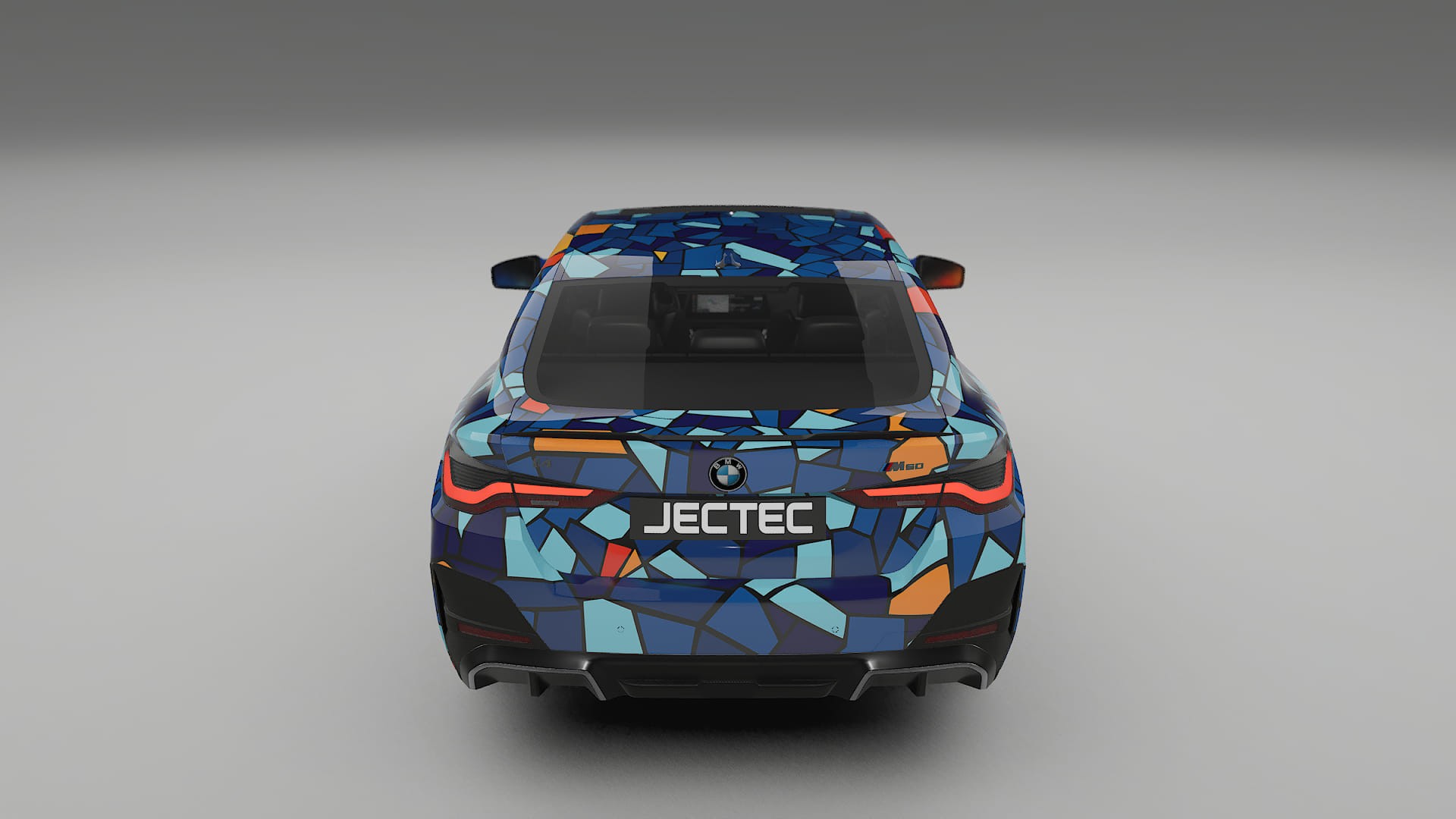 BMW I4 G26 M-Package BARCELONA Designed Wrap PPF Kit – Printable Polyurethane Film