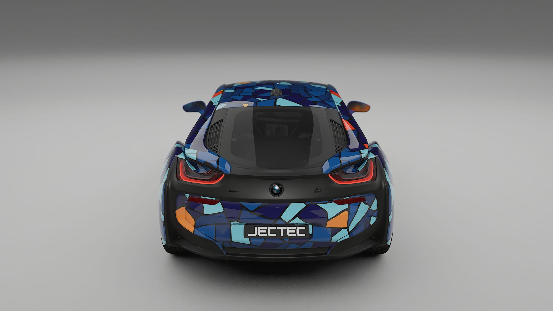 BMW I8 I12 BARCELONA Designed Wrap PPF Kit – Printable Polyurethane Film