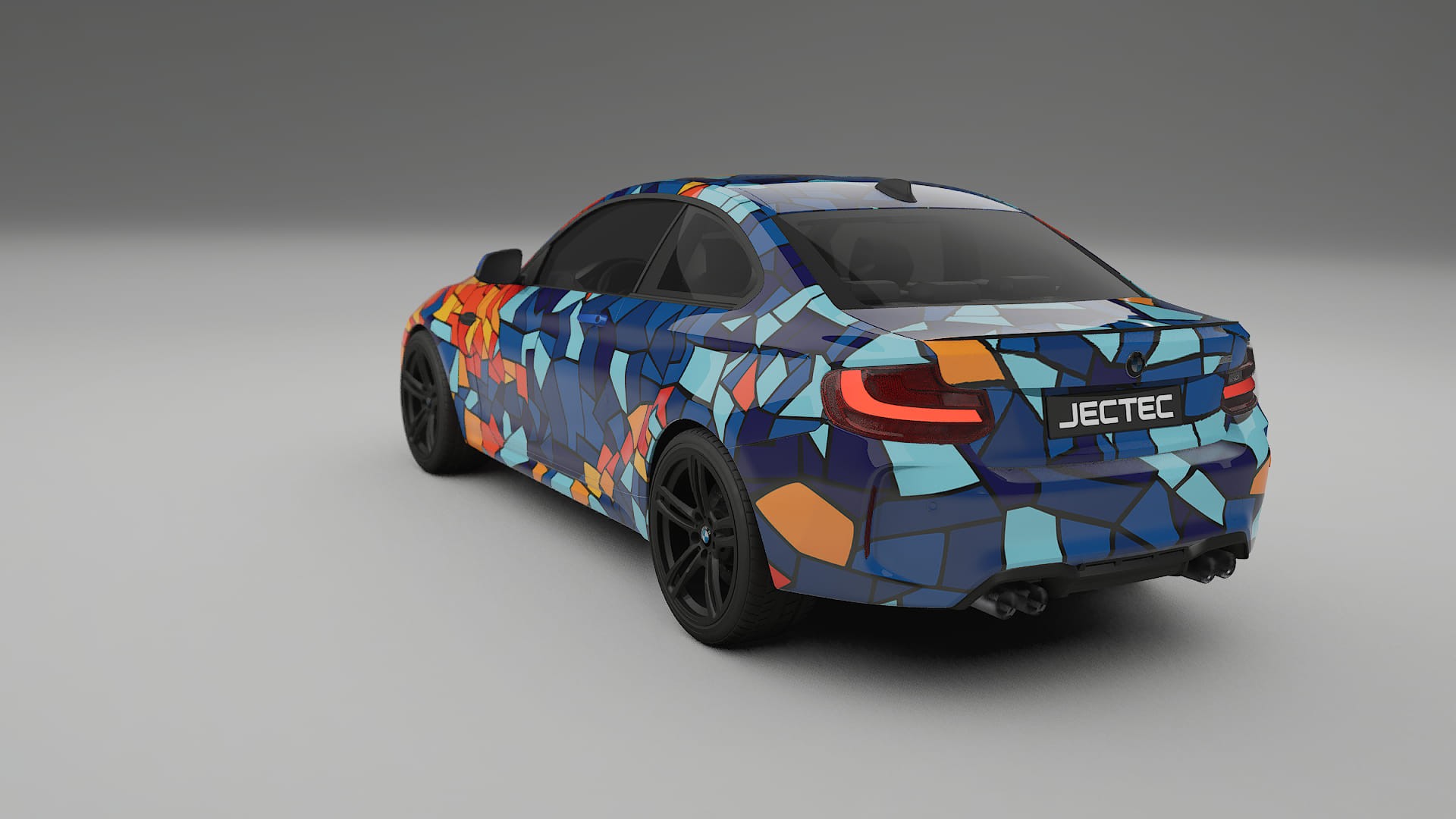 BMW M2 F87 facelift LCI BARCELONA – Design-Wrap PPF-Kit aus bedruckbarer Polyurethanfolie