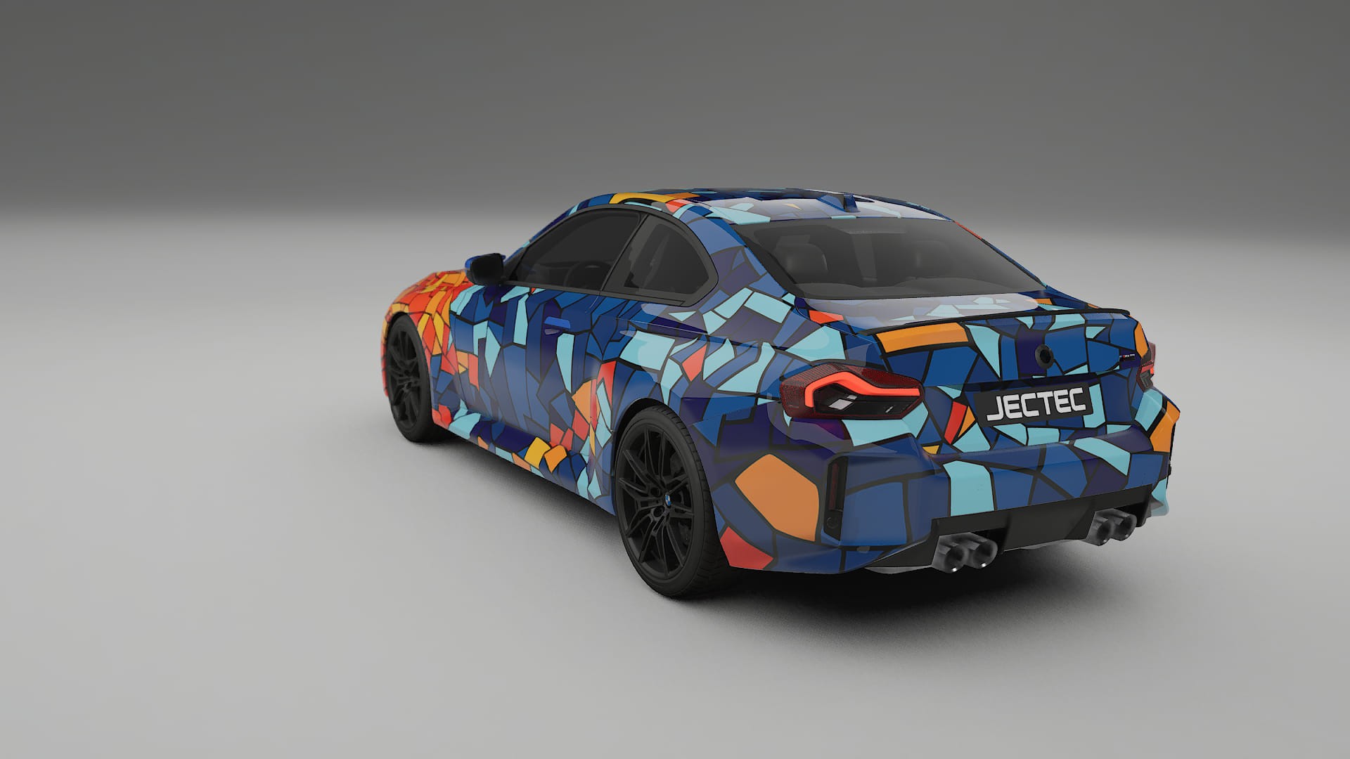BMW M2 G87 BARCELONA – Design-Wrap PPF-Kit aus bedruckbarer Polyurethanfolie