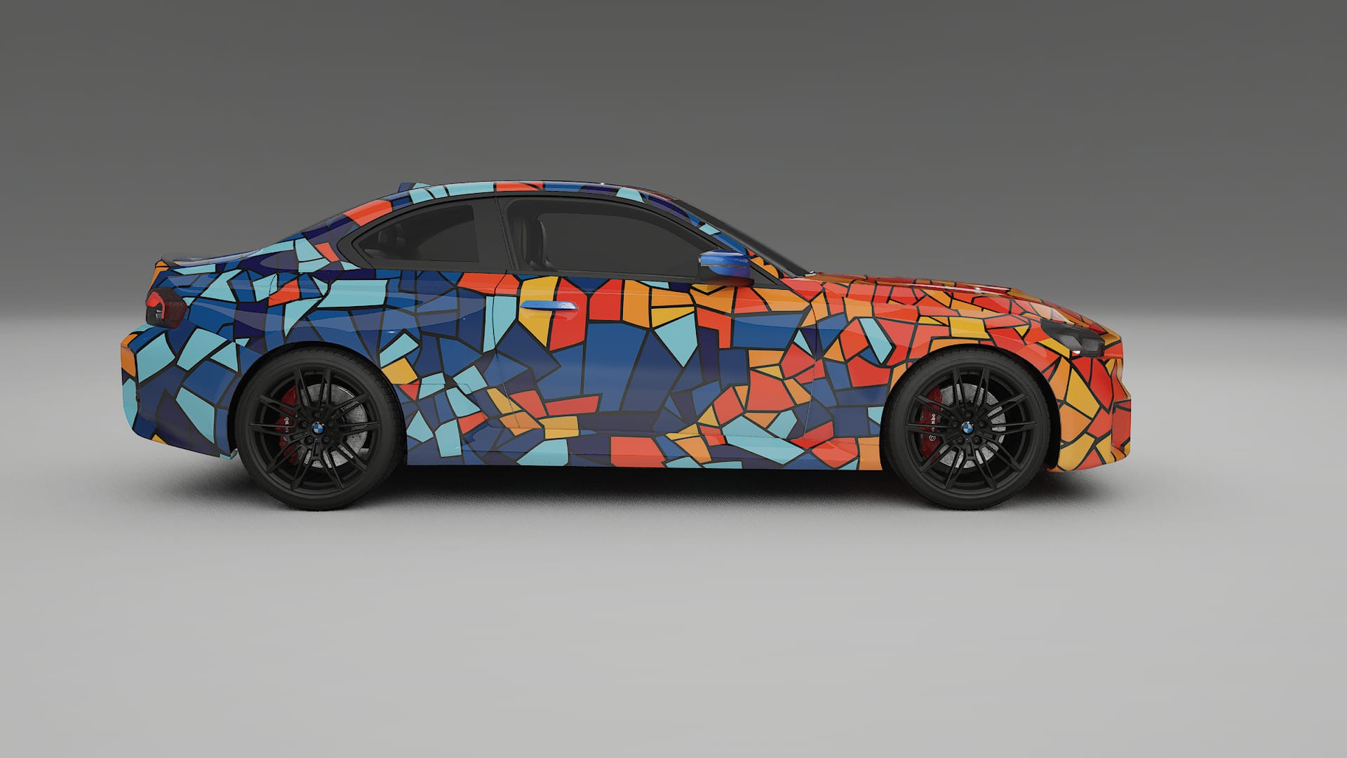 BMW M2 G87 BARCELONA – Design-Wrap PPF-Kit aus bedruckbarer Polyurethanfolie