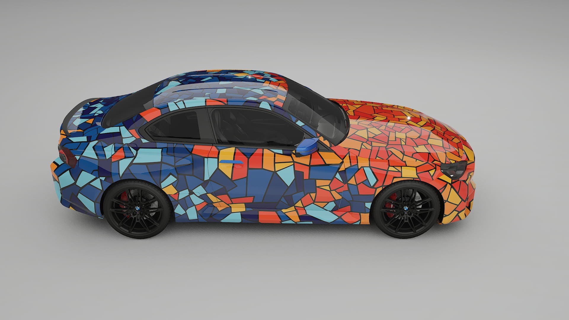 BMW M2 G87 BARCELONA – Design-Wrap PPF-Kit aus bedruckbarer Polyurethanfolie