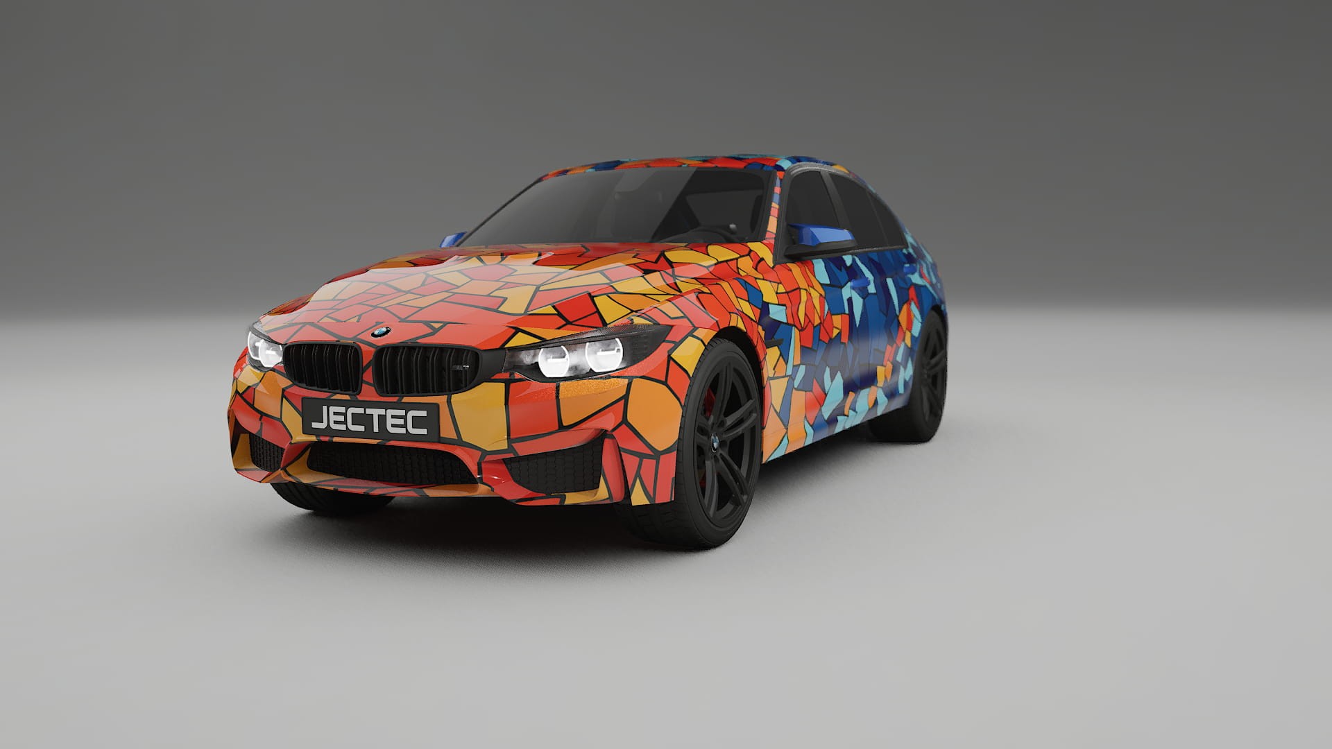 BMW M3 F80 BARCELONA – Design-Wrap PPF-Kit aus bedruckbarer Polyurethanfolie