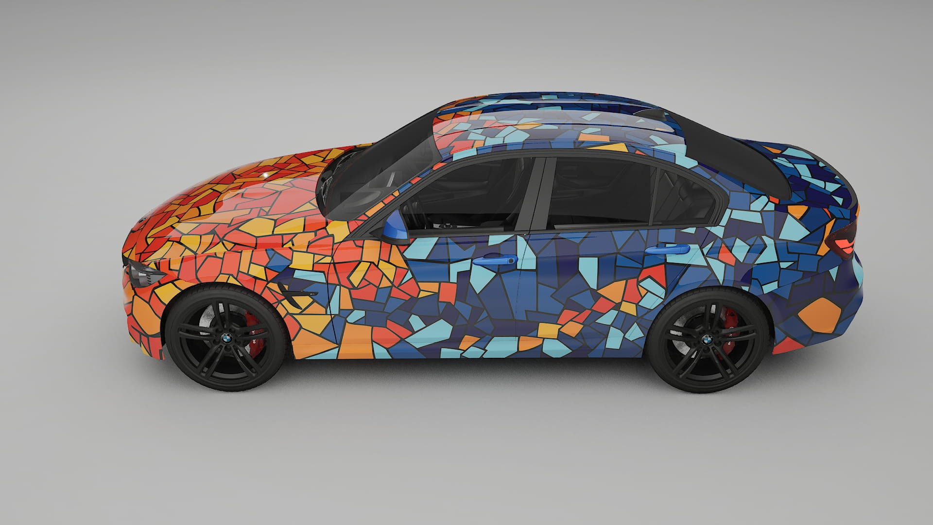 BMW M3 F80 BARCELONA Designed Wrap PPF Kit – Printable Polyurethane Film