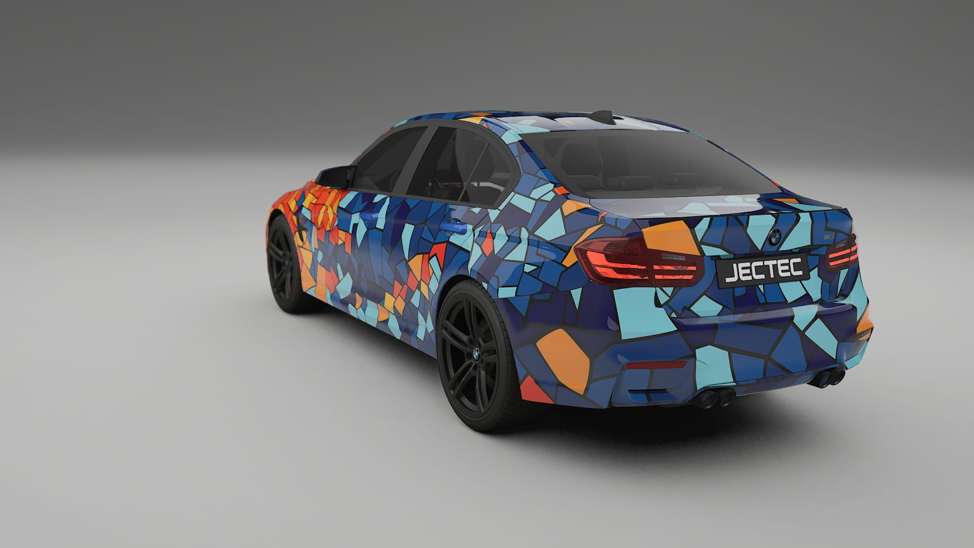 BMW M3 F80 BARCELONA Designed Wrap PPF Kit – Printable Polyurethane Film
