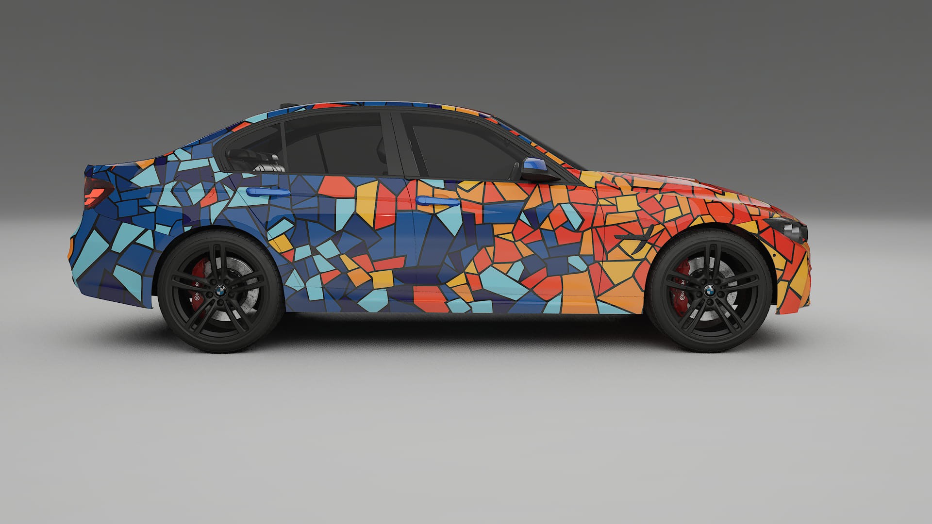 BMW M3 F80 BARCELONA Designed Wrap PPF Kit – Printable Polyurethane Film
