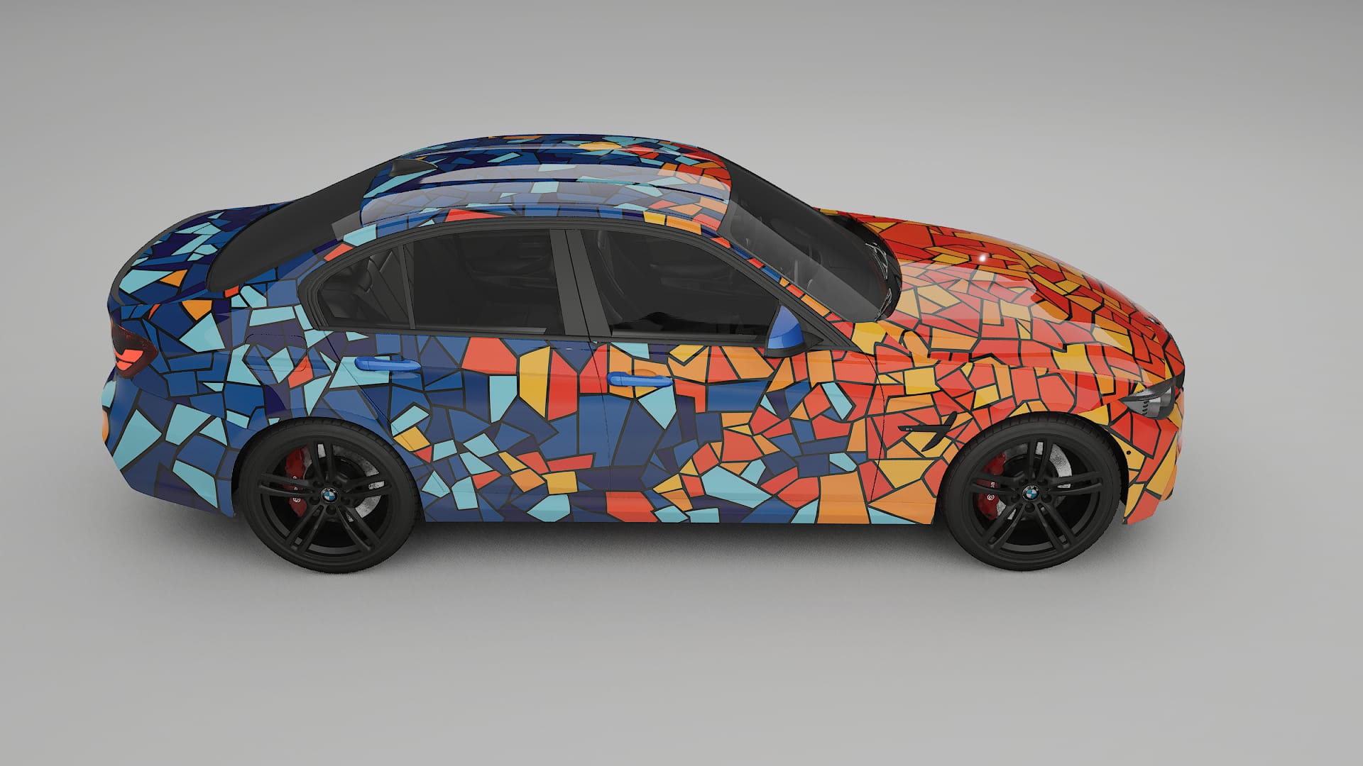BMW M3 F80 BARCELONA Designed Wrap PPF Kit – Printable Polyurethane Film