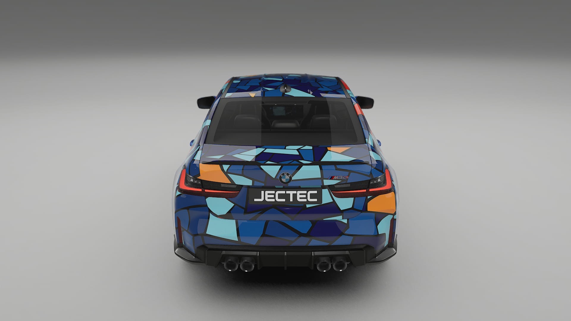 BMW M3 G80 Competition CS BARCELONA Designed Wrap PPF Kit – Printable Polyurethane Film