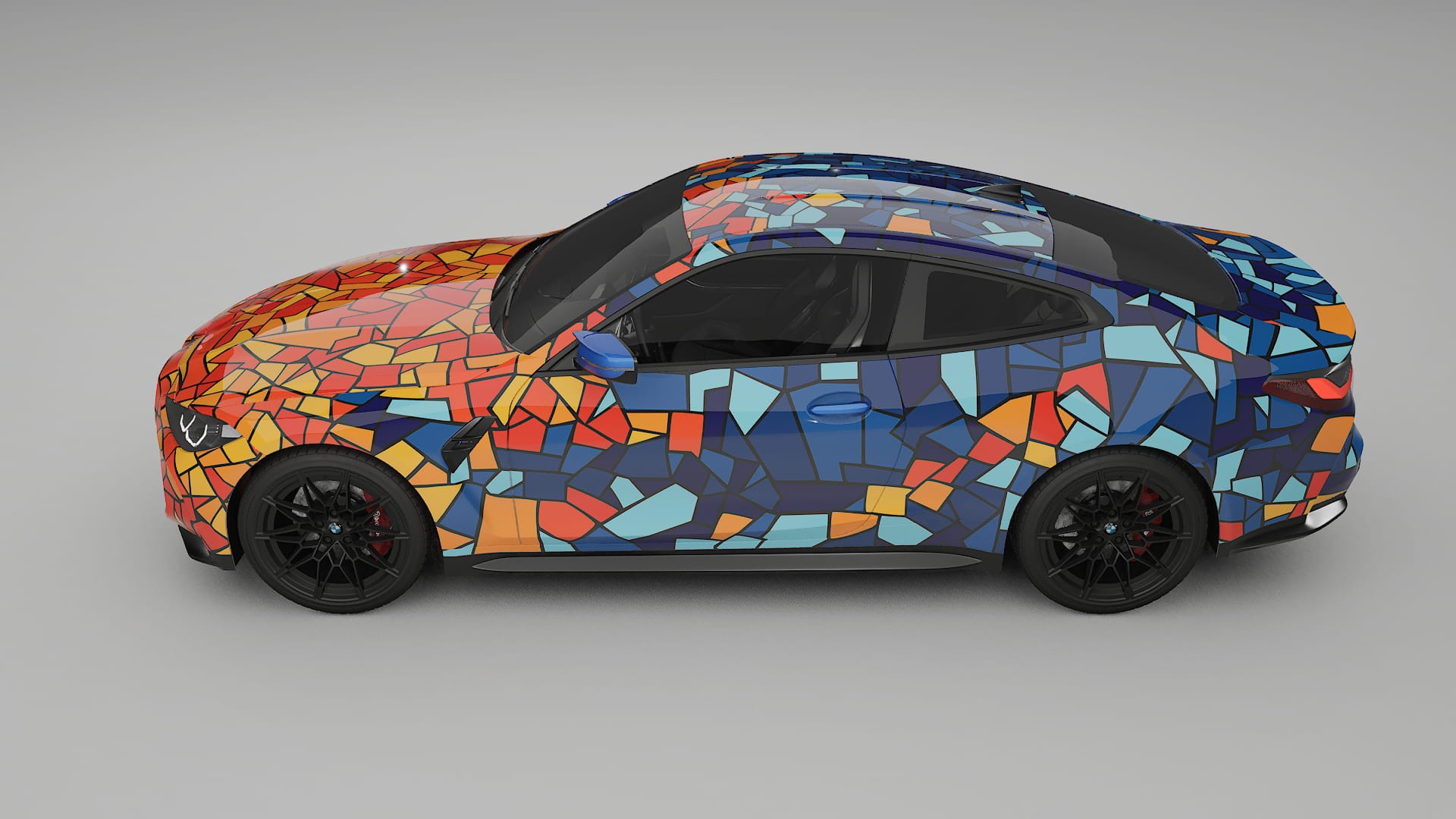 BMW M4 G82 BARCELONA Designed Wrap PPF Kit – Printable Polyurethane Film