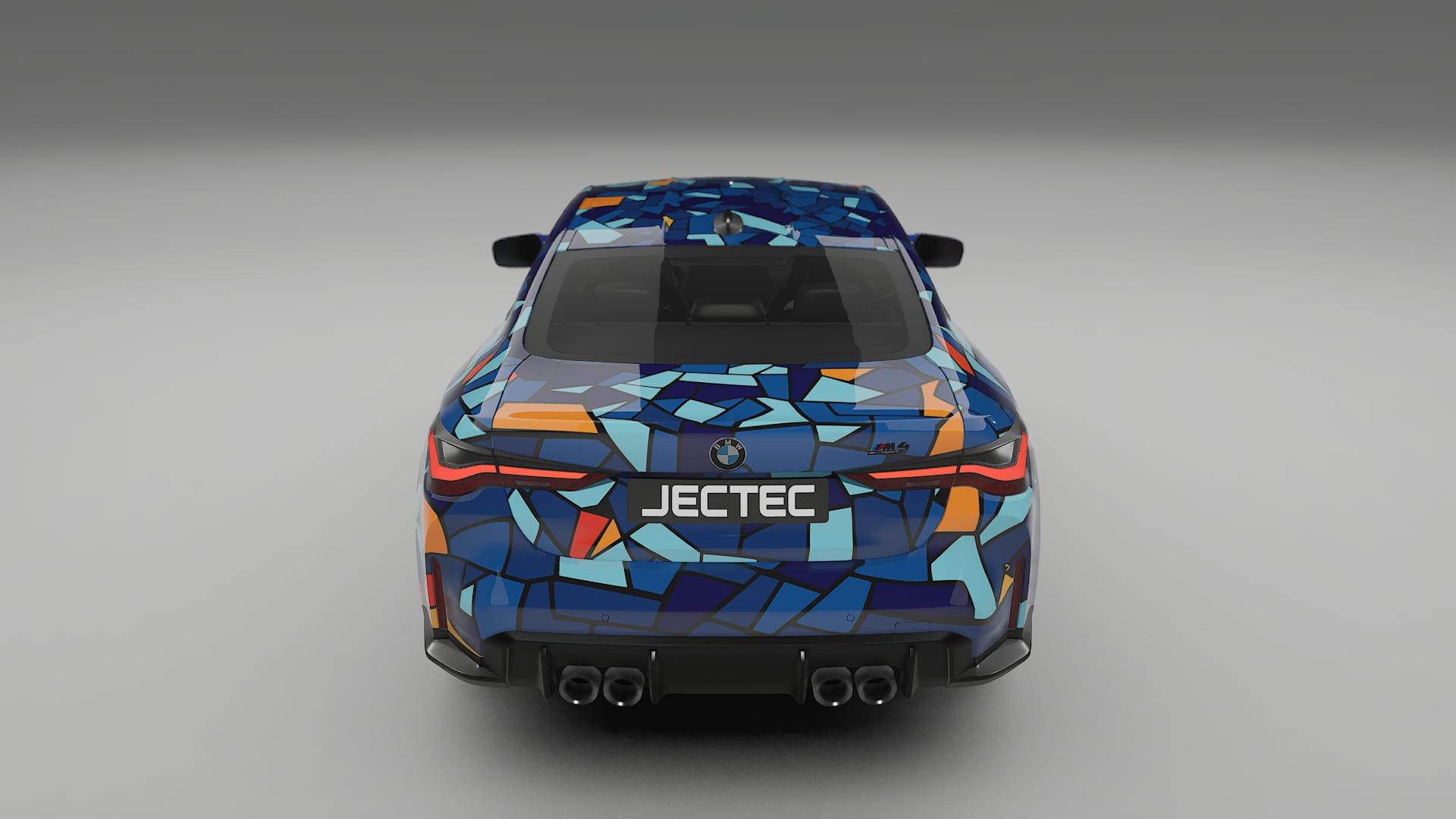 BMW M4 G82 BARCELONA Designed Wrap PPF Kit – Printable Polyurethane Film